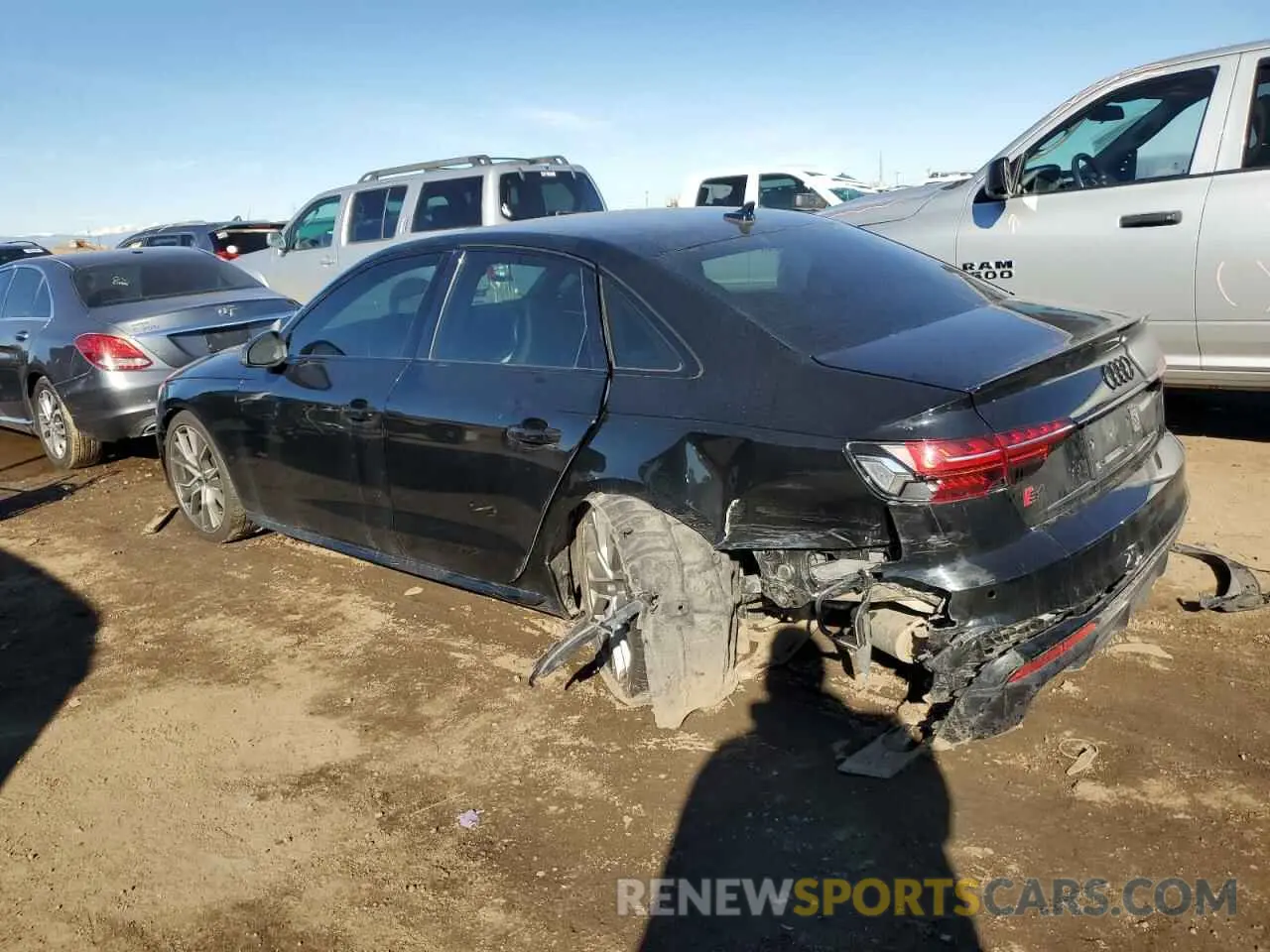 2 Photograph of a damaged car WAUB4AF40MA049399 AUDI S4/RS4 2021