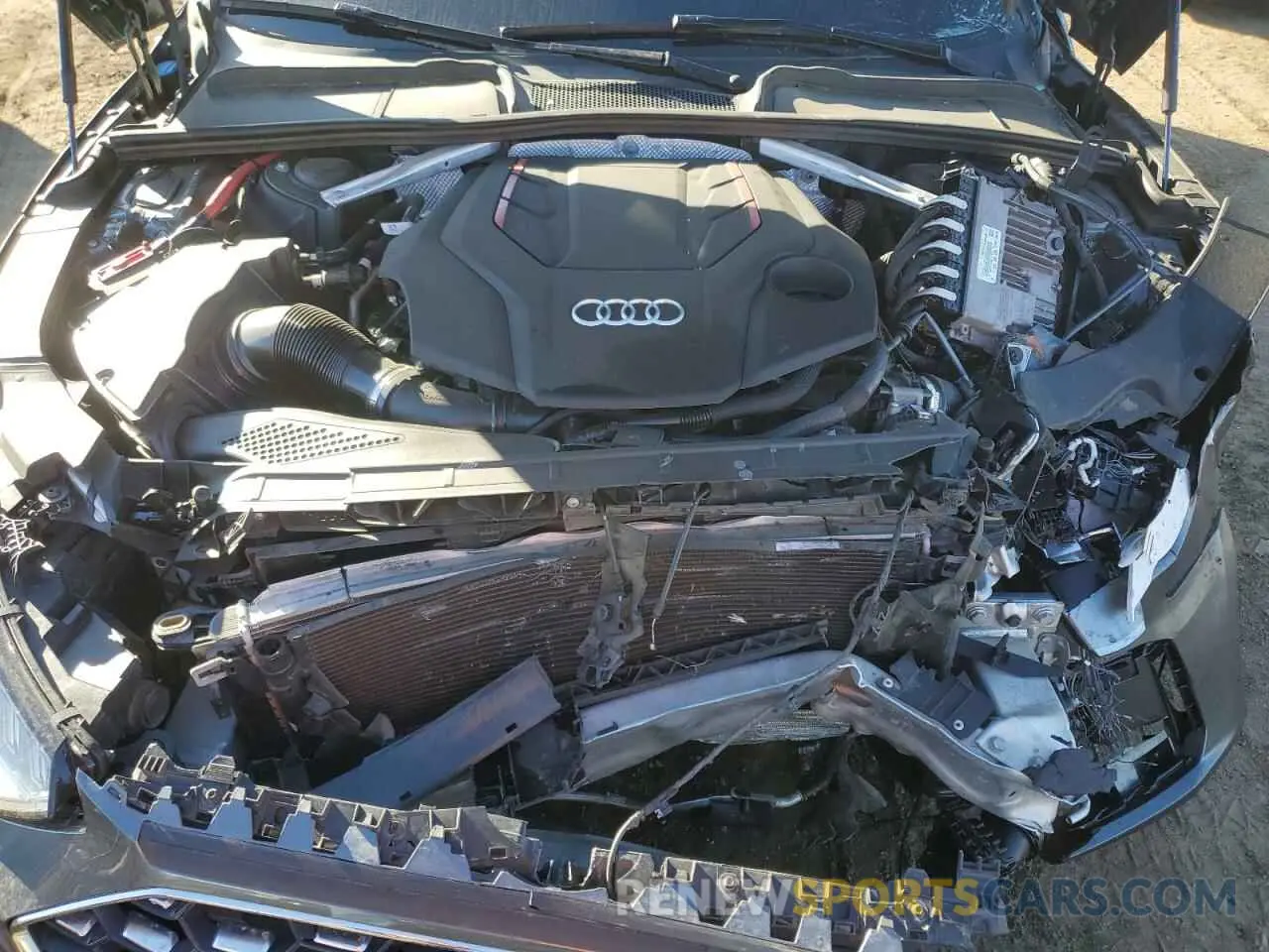 12 Фотография поврежденного автомобиля WAUB4AF40NA020003 AUDI S4/RS4 2022