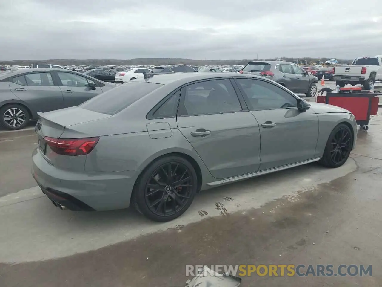 3 Фотография поврежденного автомобиля WAUB4AF49NA033350 AUDI S4/RS4 2022