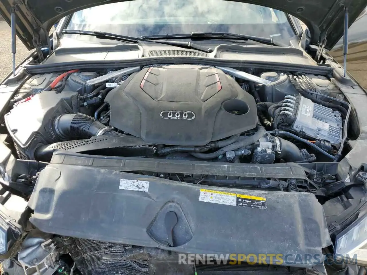 11 Фотография поврежденного автомобиля WAUC4AF41PA013133 AUDI S4/RS4 2023
