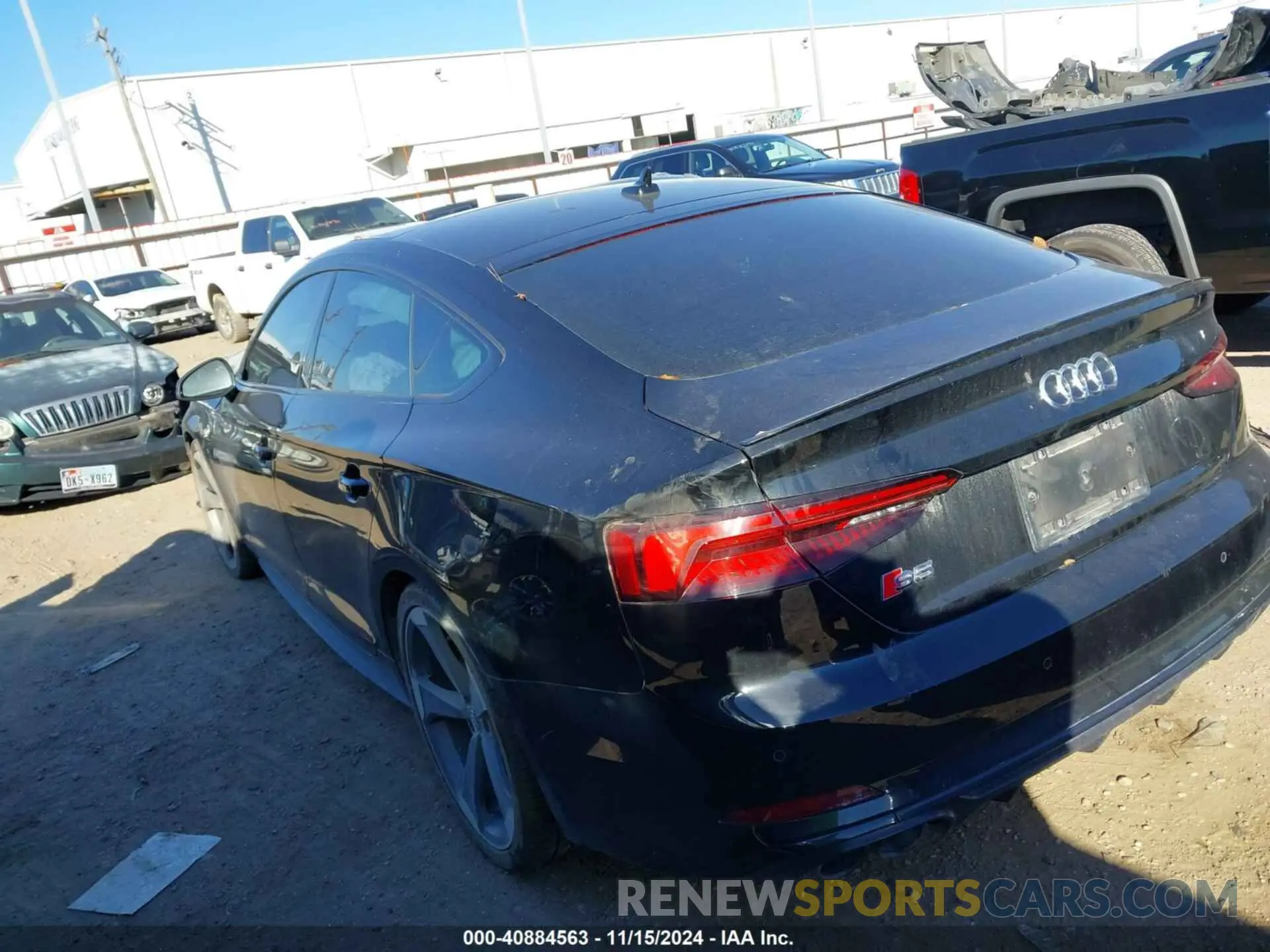 3 Photograph of a damaged car WAUB4CF50KA095302 AUDI S5 2019