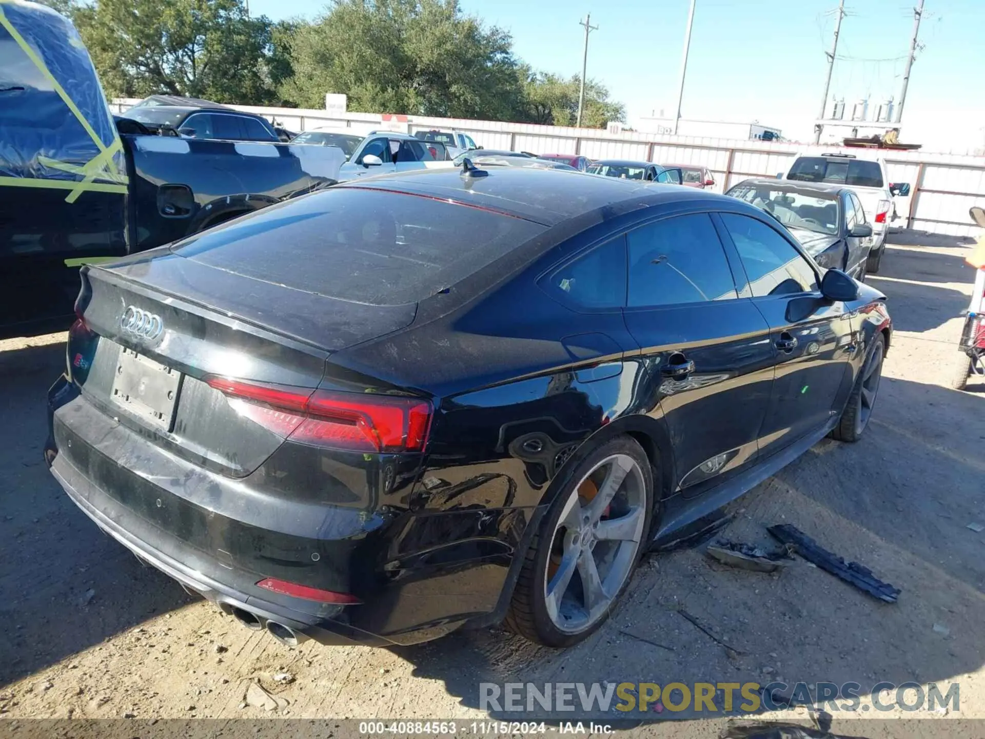 4 Photograph of a damaged car WAUB4CF50KA095302 AUDI S5 2019