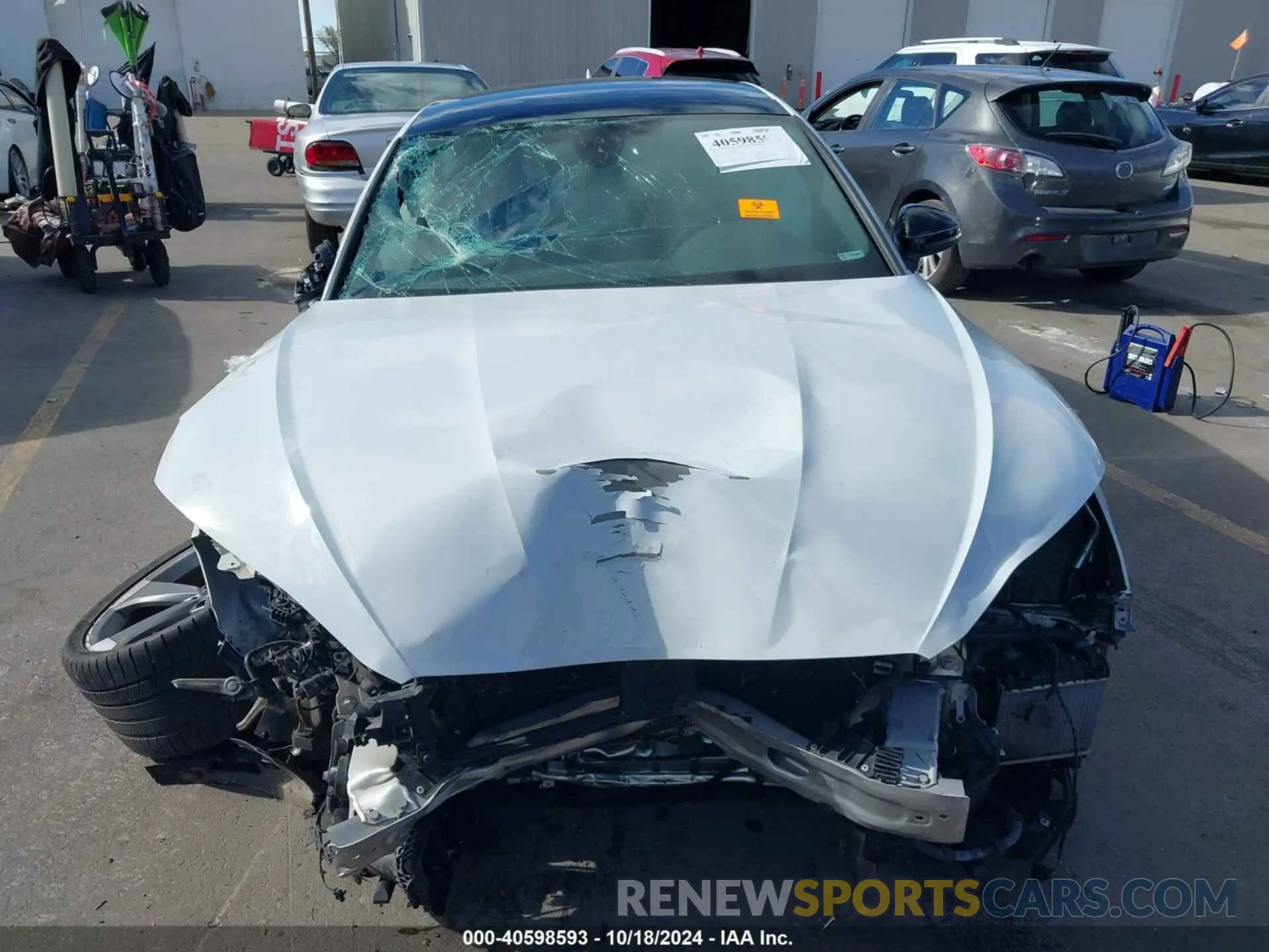 11 Photograph of a damaged car WAUB4CF56KA002654 AUDI S5 2019