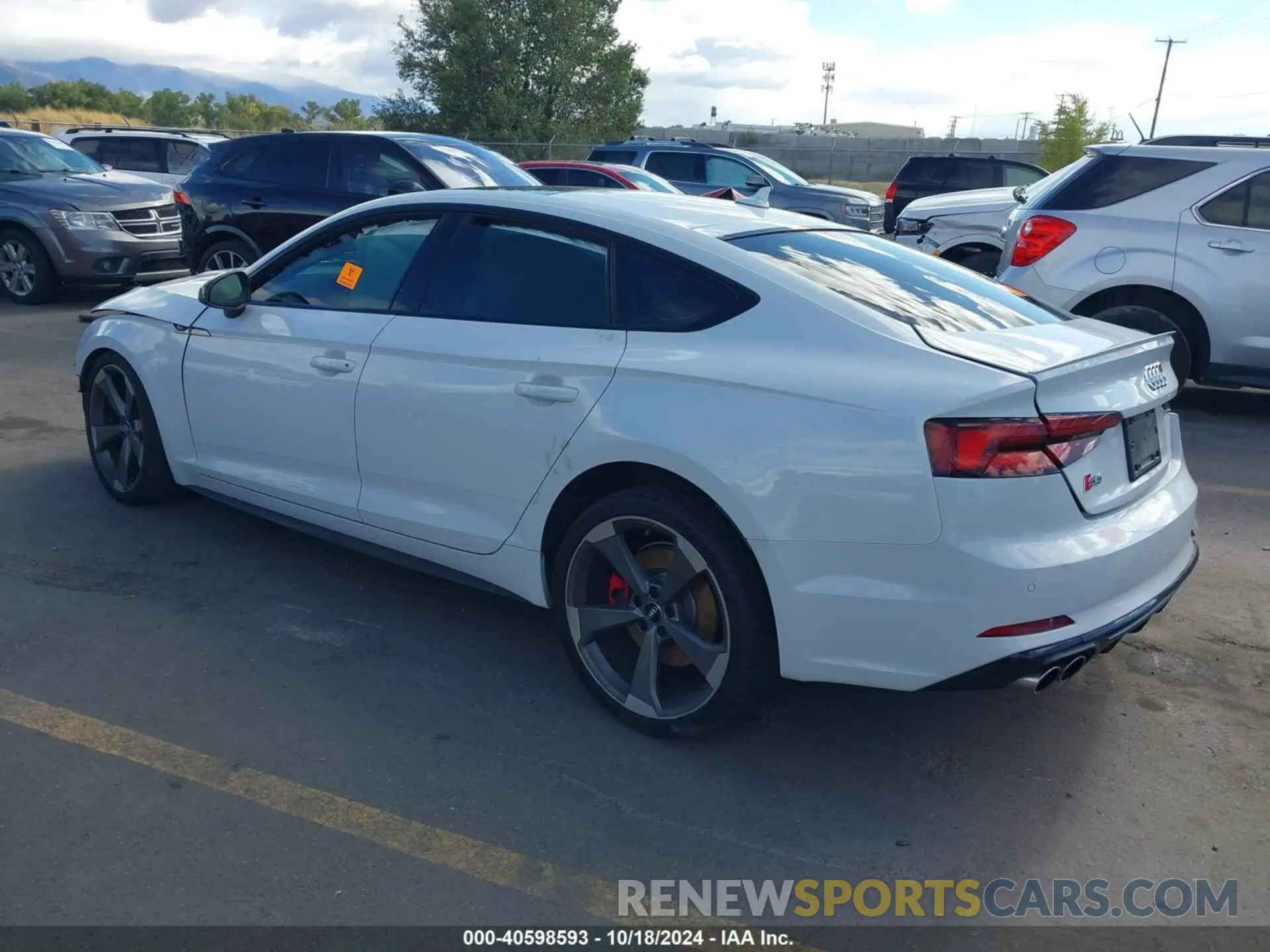 3 Photograph of a damaged car WAUB4CF56KA002654 AUDI S5 2019