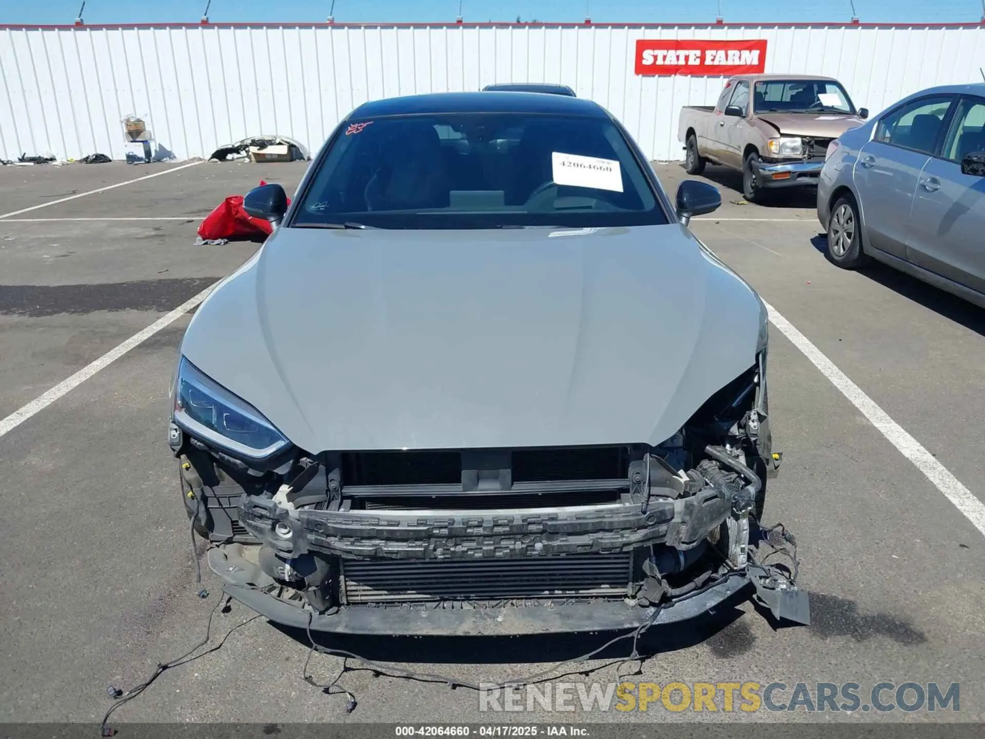 13 Photograph of a damaged car WAUC4CF50KA017042 AUDI S5 2019