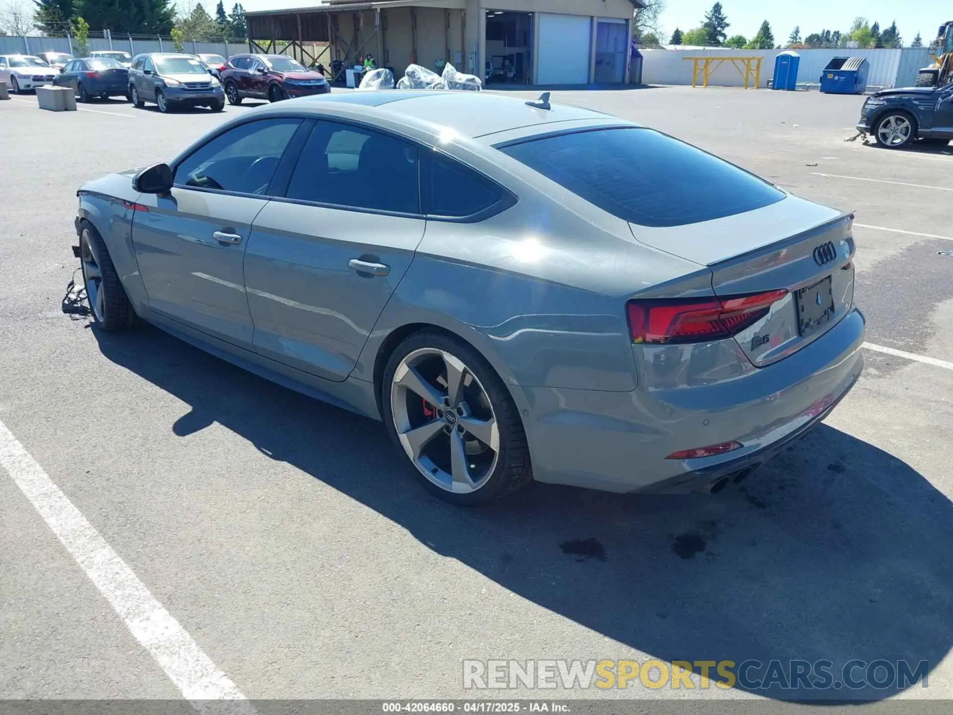 3 Photograph of a damaged car WAUC4CF50KA017042 AUDI S5 2019