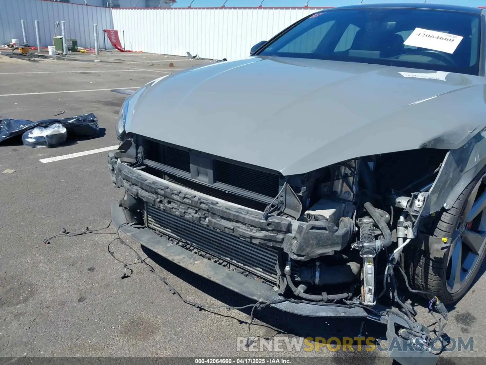 6 Photograph of a damaged car WAUC4CF50KA017042 AUDI S5 2019