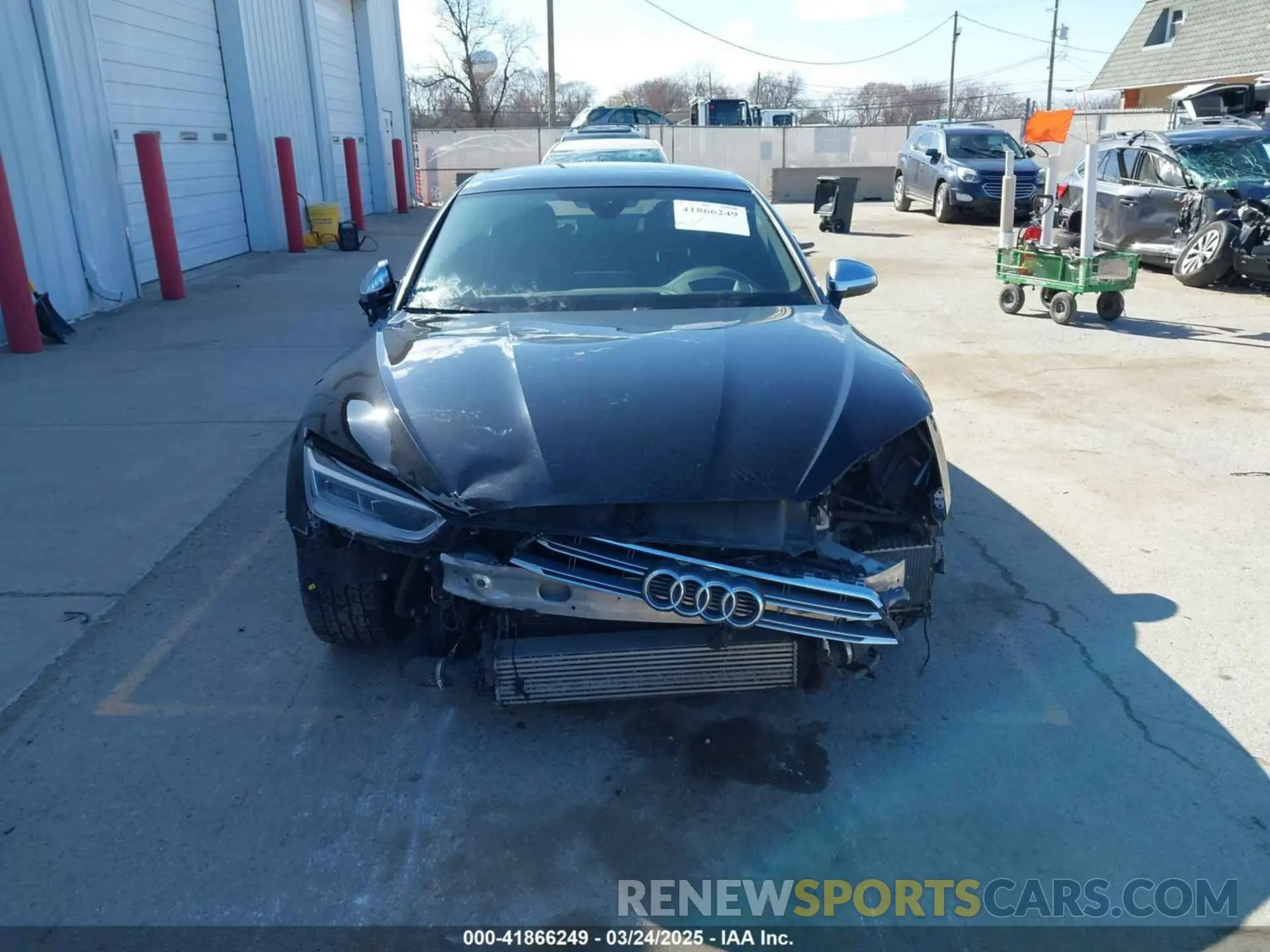 12 Photograph of a damaged car WAUC4CF57KA001775 AUDI S5 2019
