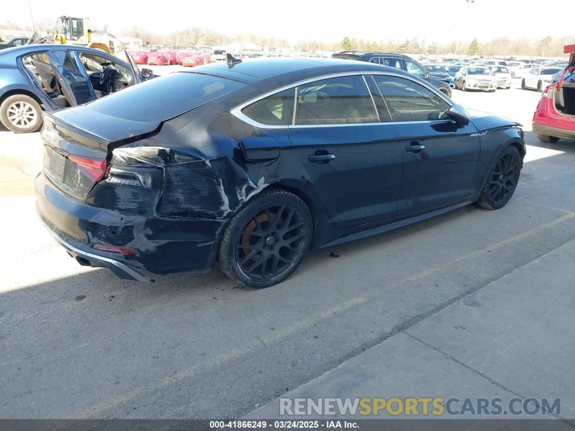 4 Photograph of a damaged car WAUC4CF57KA001775 AUDI S5 2019