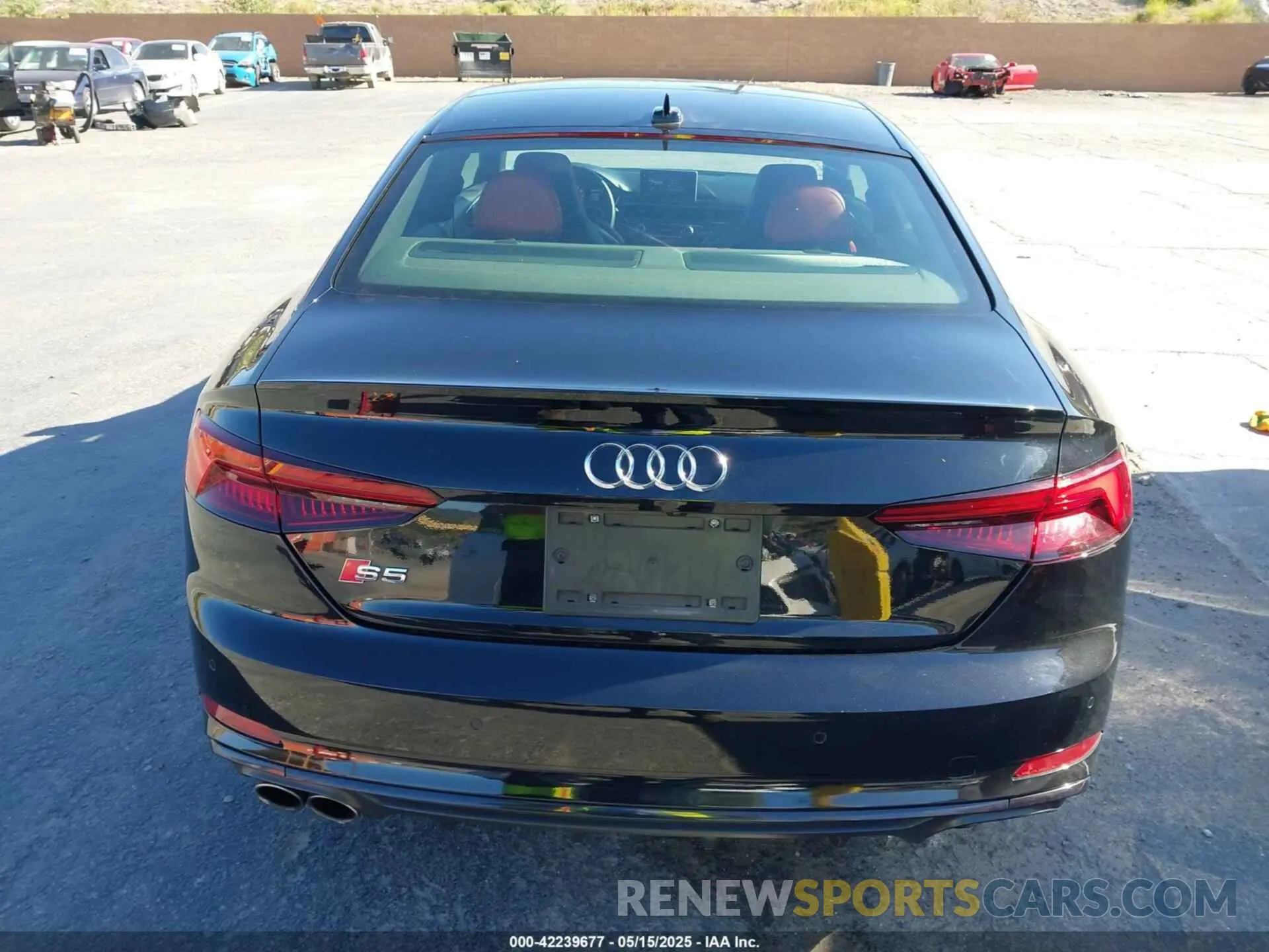 16 Photograph of a damaged car WAUR4AF56KA058869 AUDI S5 2019