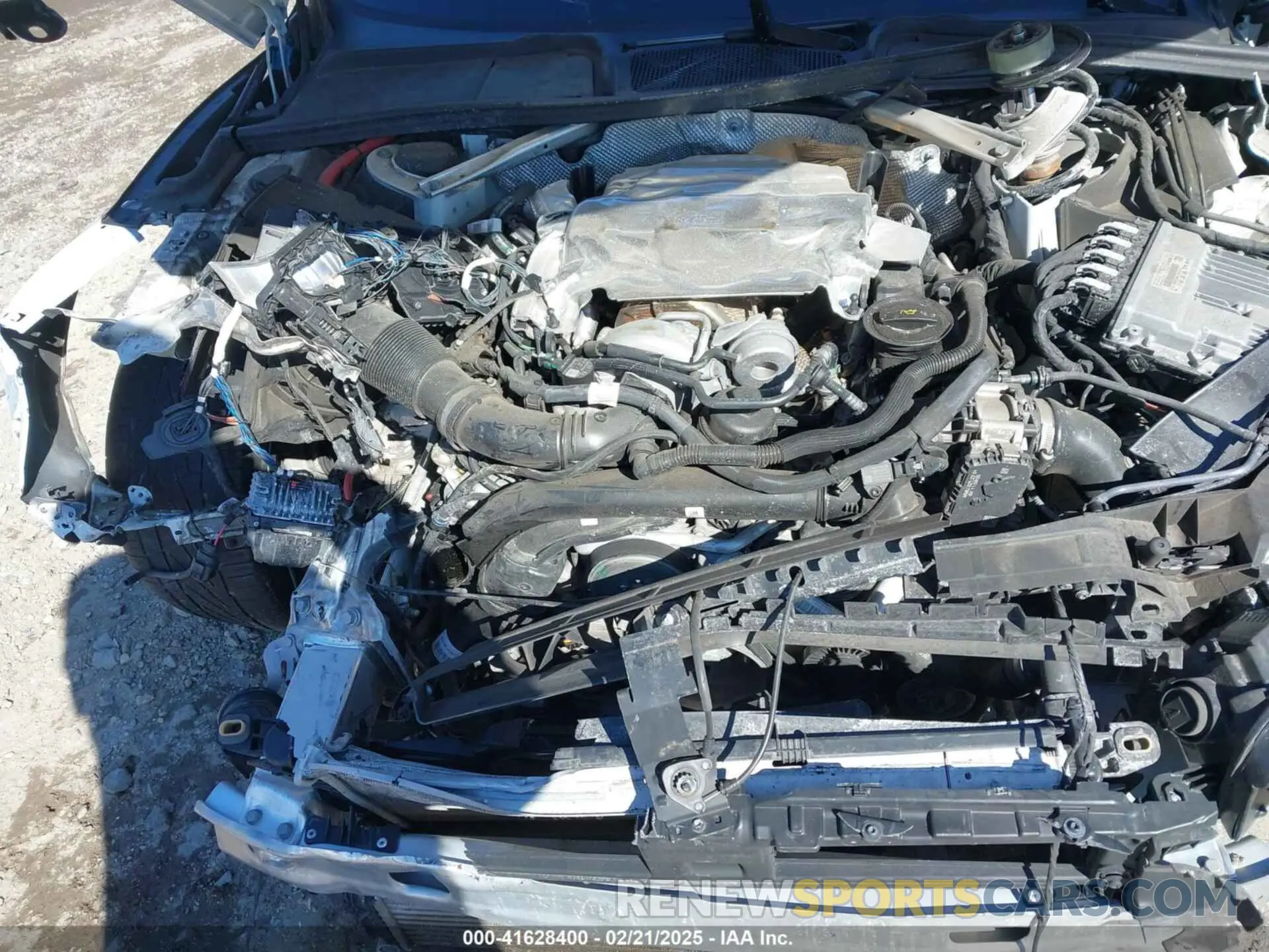 10 Photograph of a damaged car WAUP4AF54NA031486 AUDI S5 2022