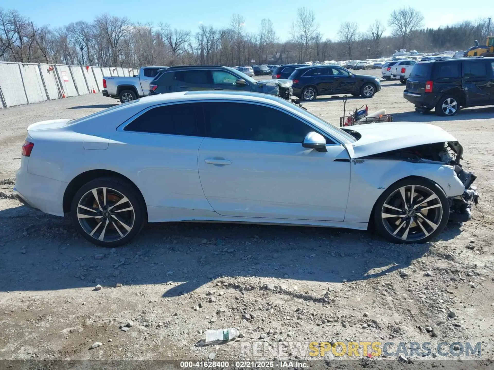 13 Photograph of a damaged car WAUP4AF54NA031486 AUDI S5 2022