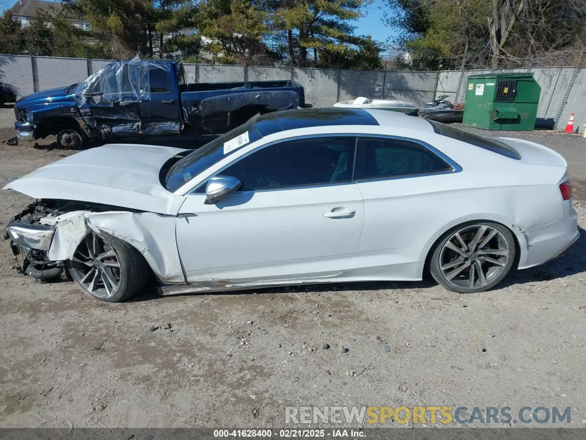 14 Photograph of a damaged car WAUP4AF54NA031486 AUDI S5 2022