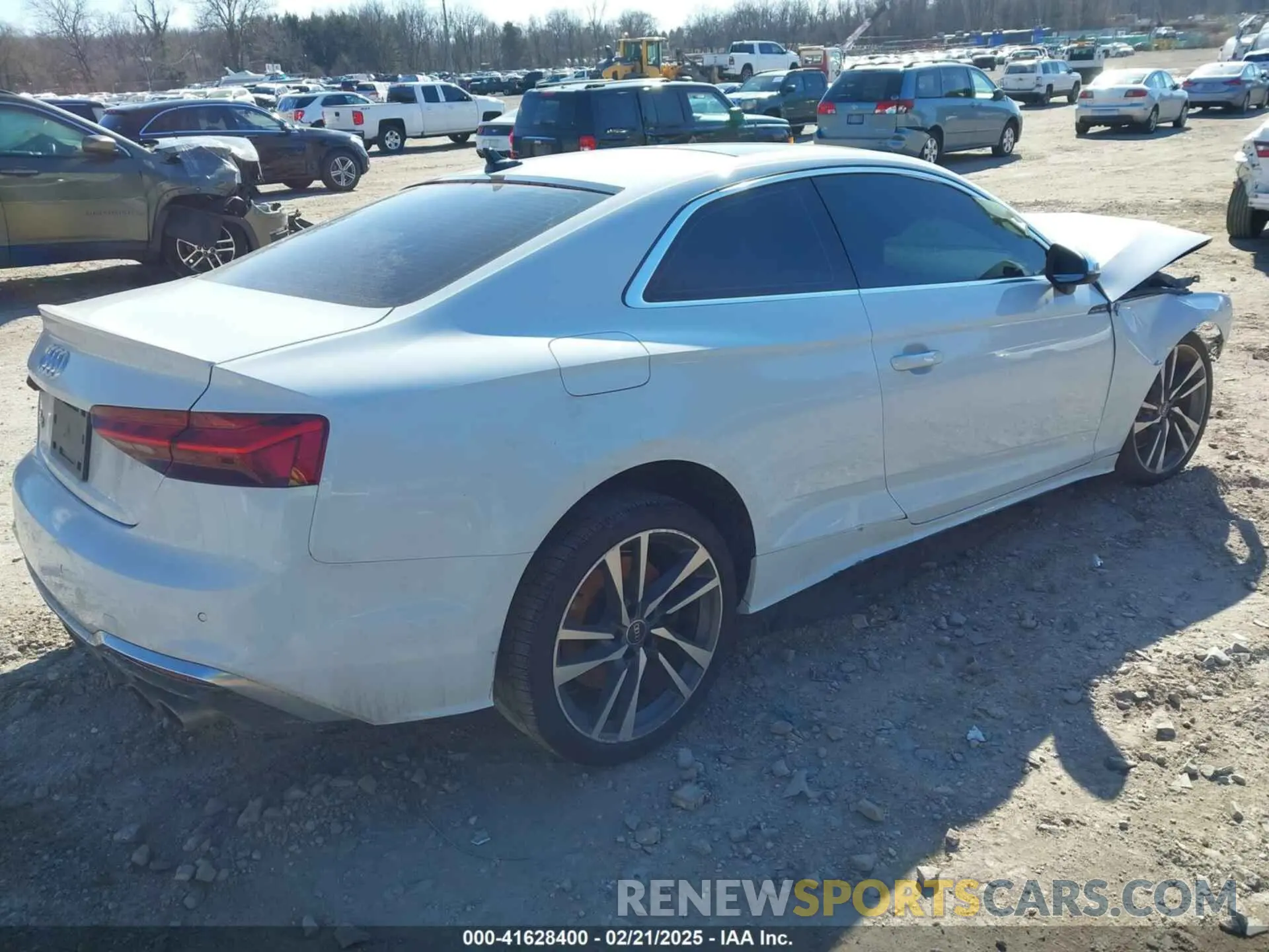 4 Photograph of a damaged car WAUP4AF54NA031486 AUDI S5 2022
