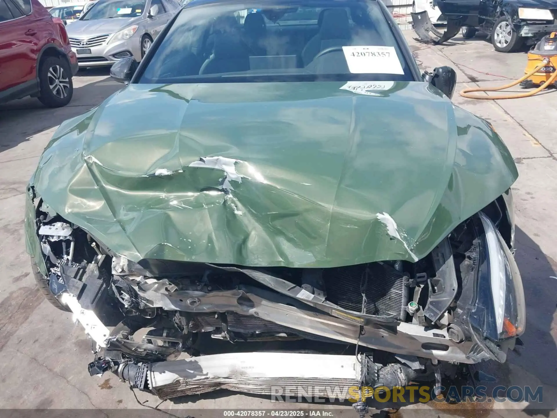 6 Photograph of a damaged car WAUP4AF55NA033974 AUDI S5 2022