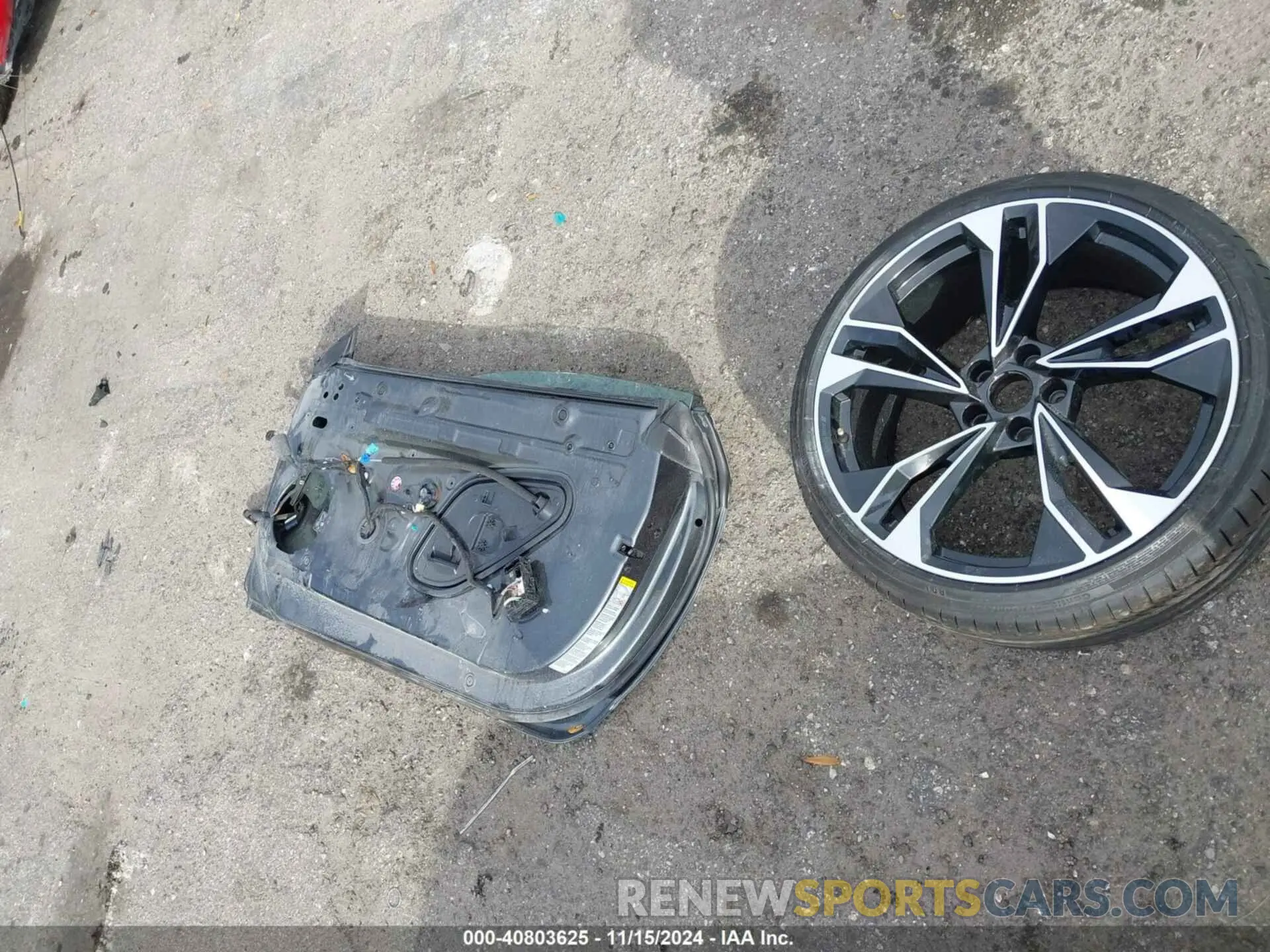 11 Photograph of a damaged car WAUP4AF5XPA039188 AUDI S5 2023