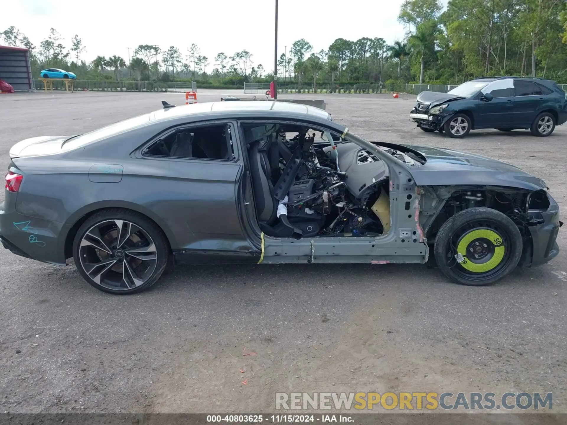 13 Photograph of a damaged car WAUP4AF5XPA039188 AUDI S5 2023