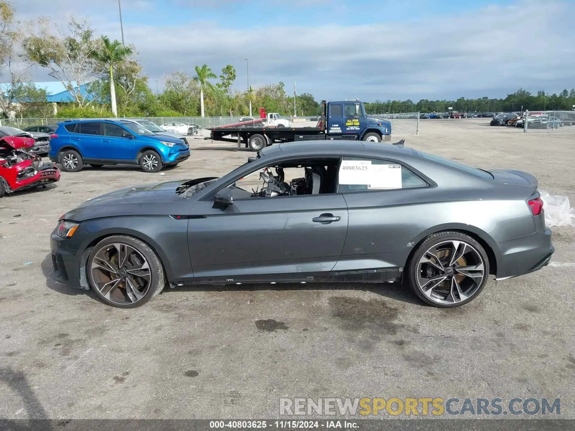 14 Photograph of a damaged car WAUP4AF5XPA039188 AUDI S5 2023