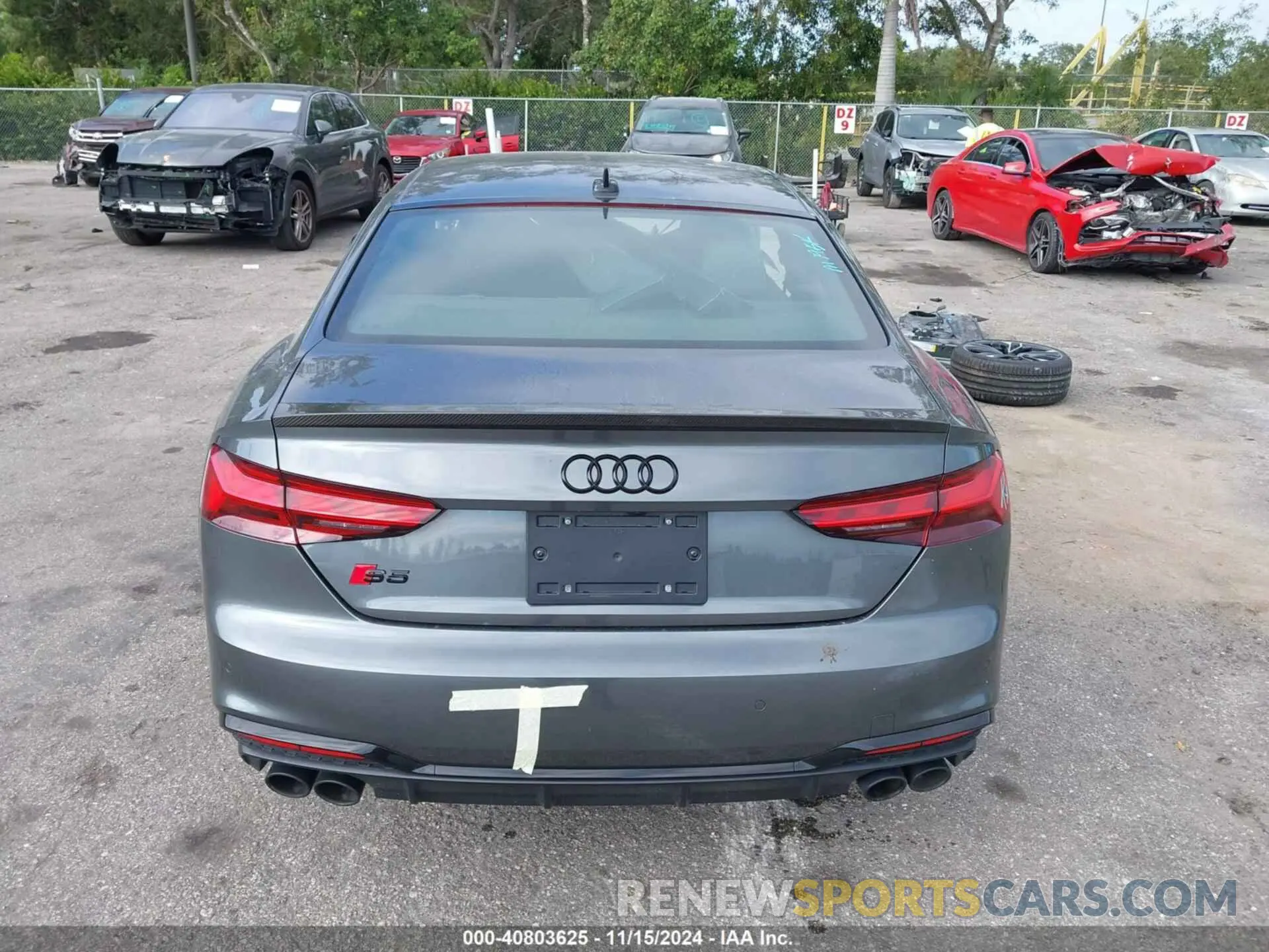 16 Photograph of a damaged car WAUP4AF5XPA039188 AUDI S5 2023