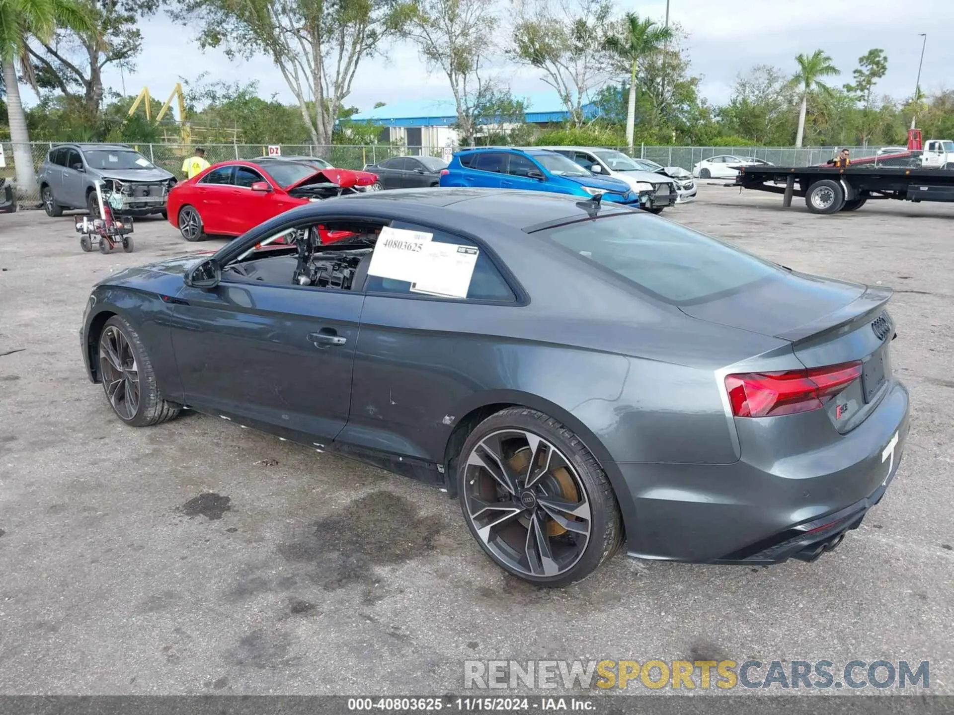 3 Photograph of a damaged car WAUP4AF5XPA039188 AUDI S5 2023