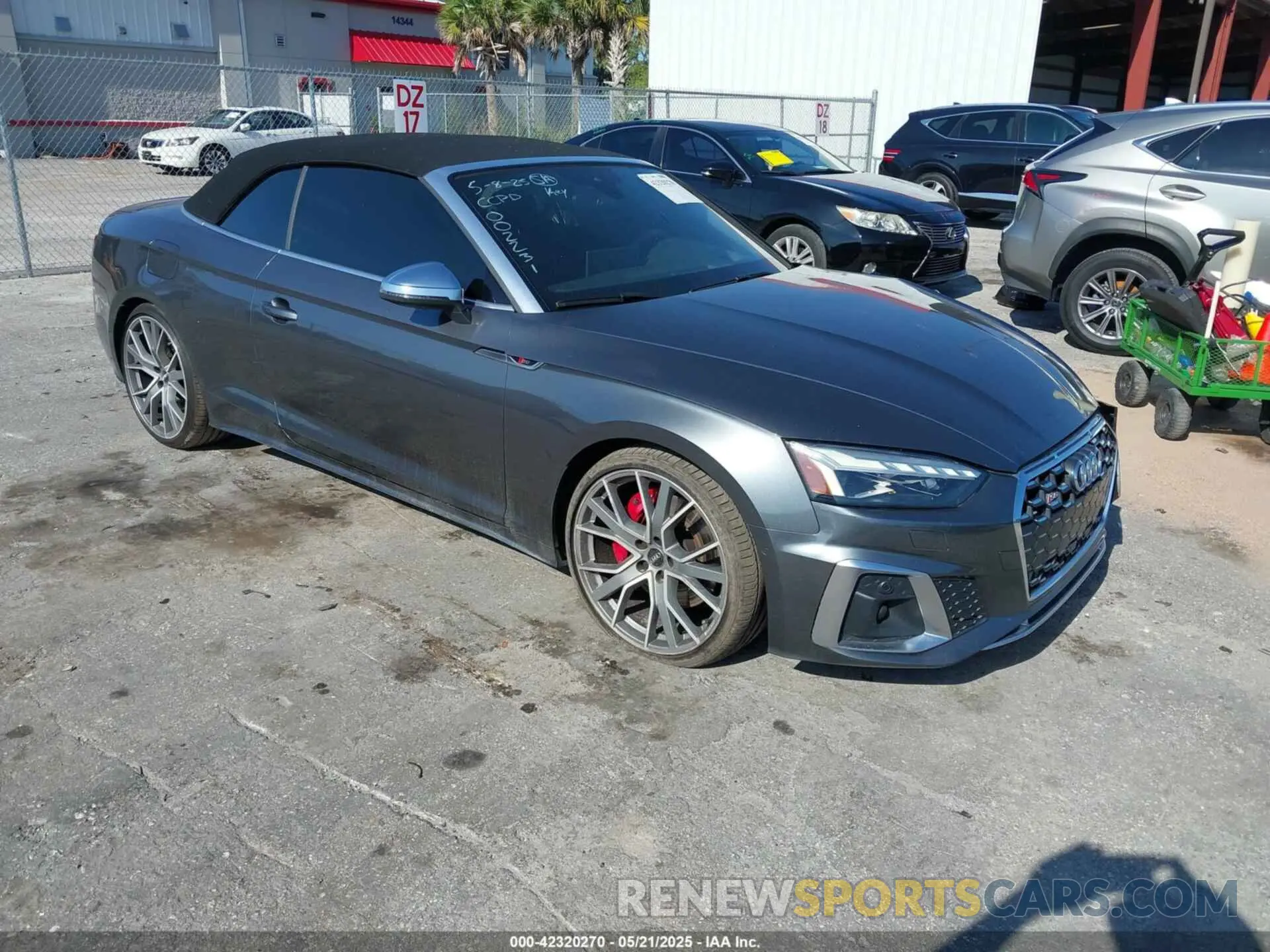1 Photograph of a damaged car WAUY4GF56LN002231 AUDI S5 CABRIOLET 2020