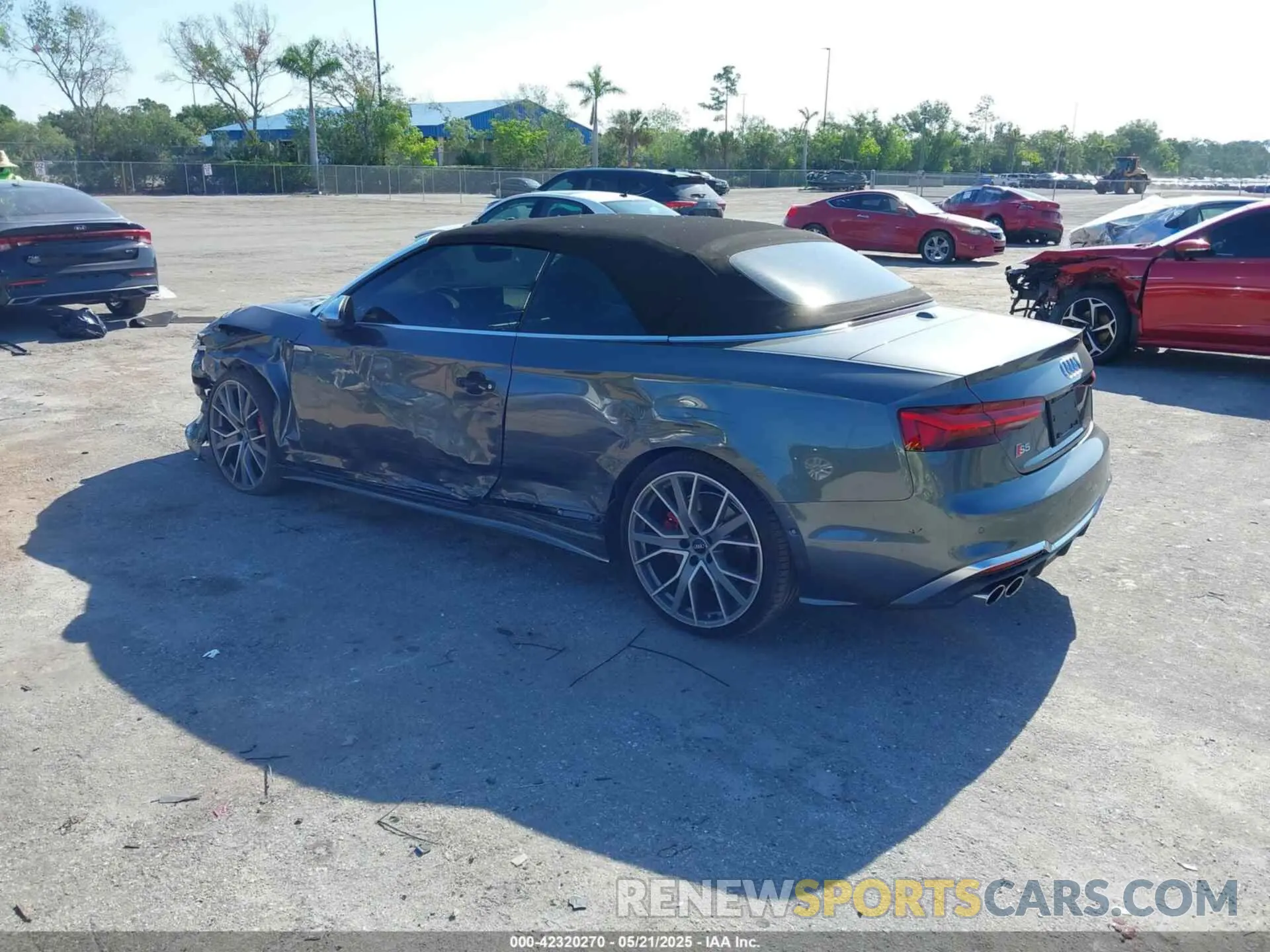 3 Photograph of a damaged car WAUY4GF56LN002231 AUDI S5 CABRIOLET 2020