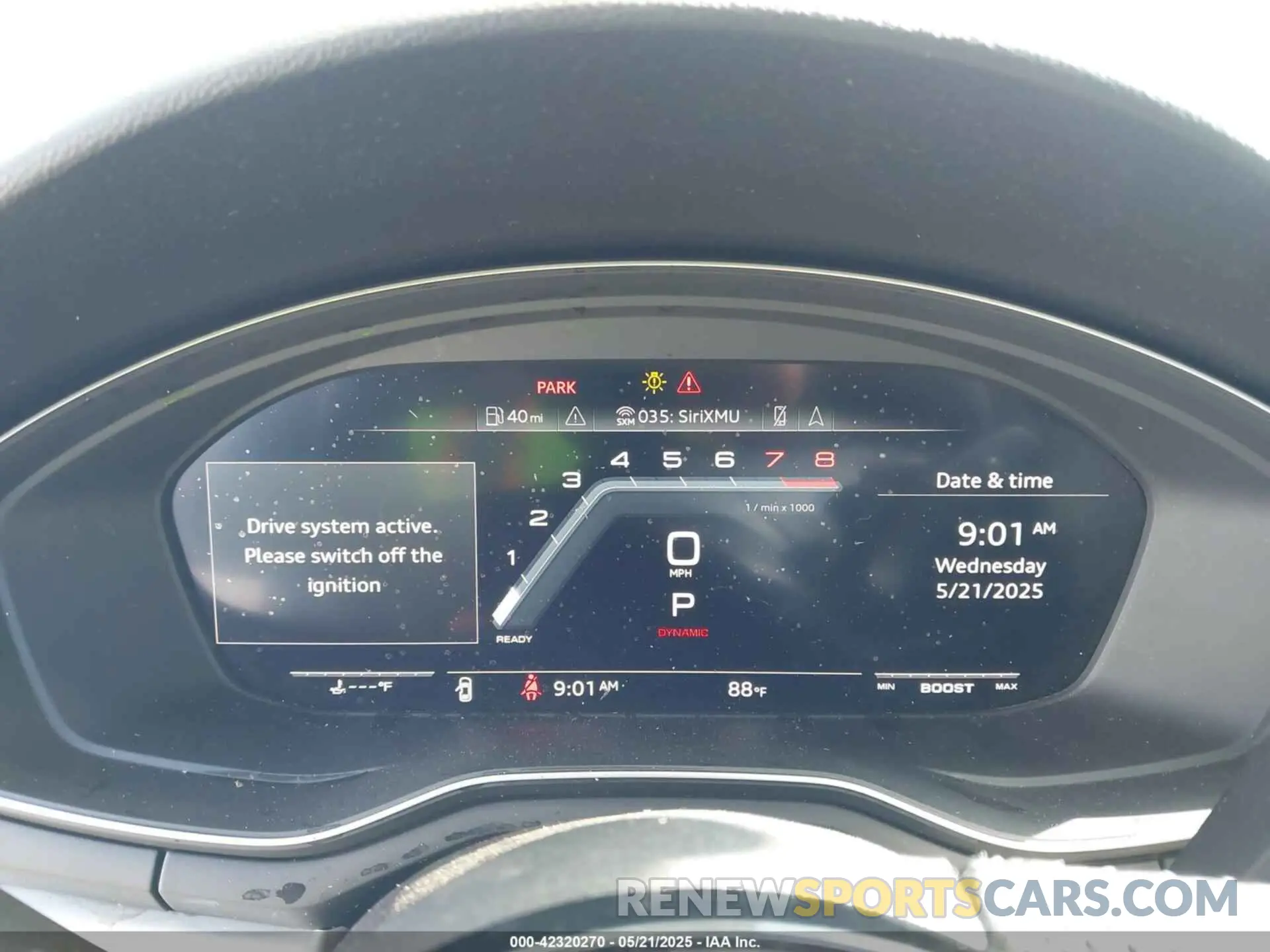 7 Photograph of a damaged car WAUY4GF56LN002231 AUDI S5 CABRIOLET 2020