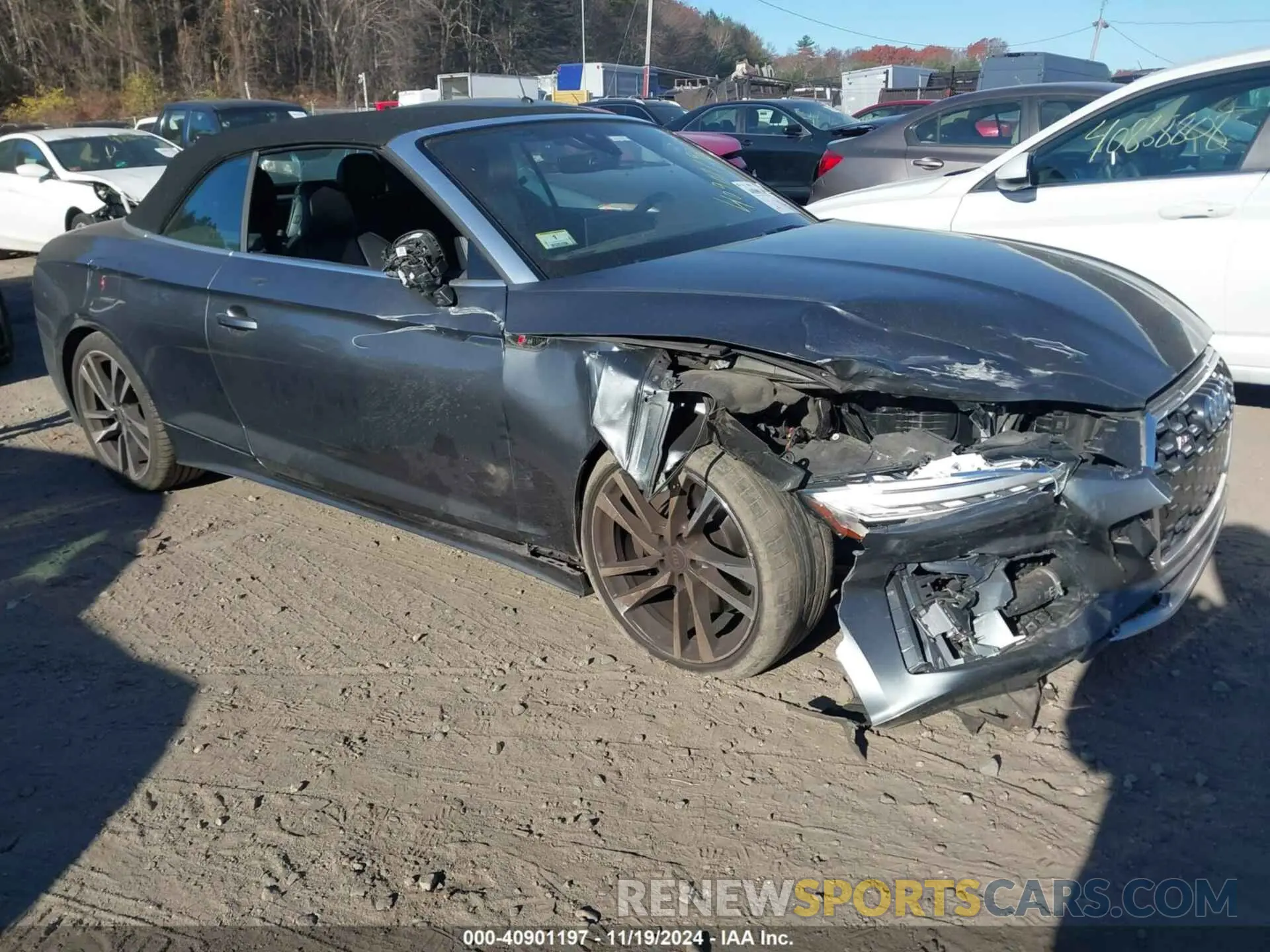1 Фотография поврежденного автомобиля WAUW4GF59PN000440 AUDI S5 CABRIOLET 2023