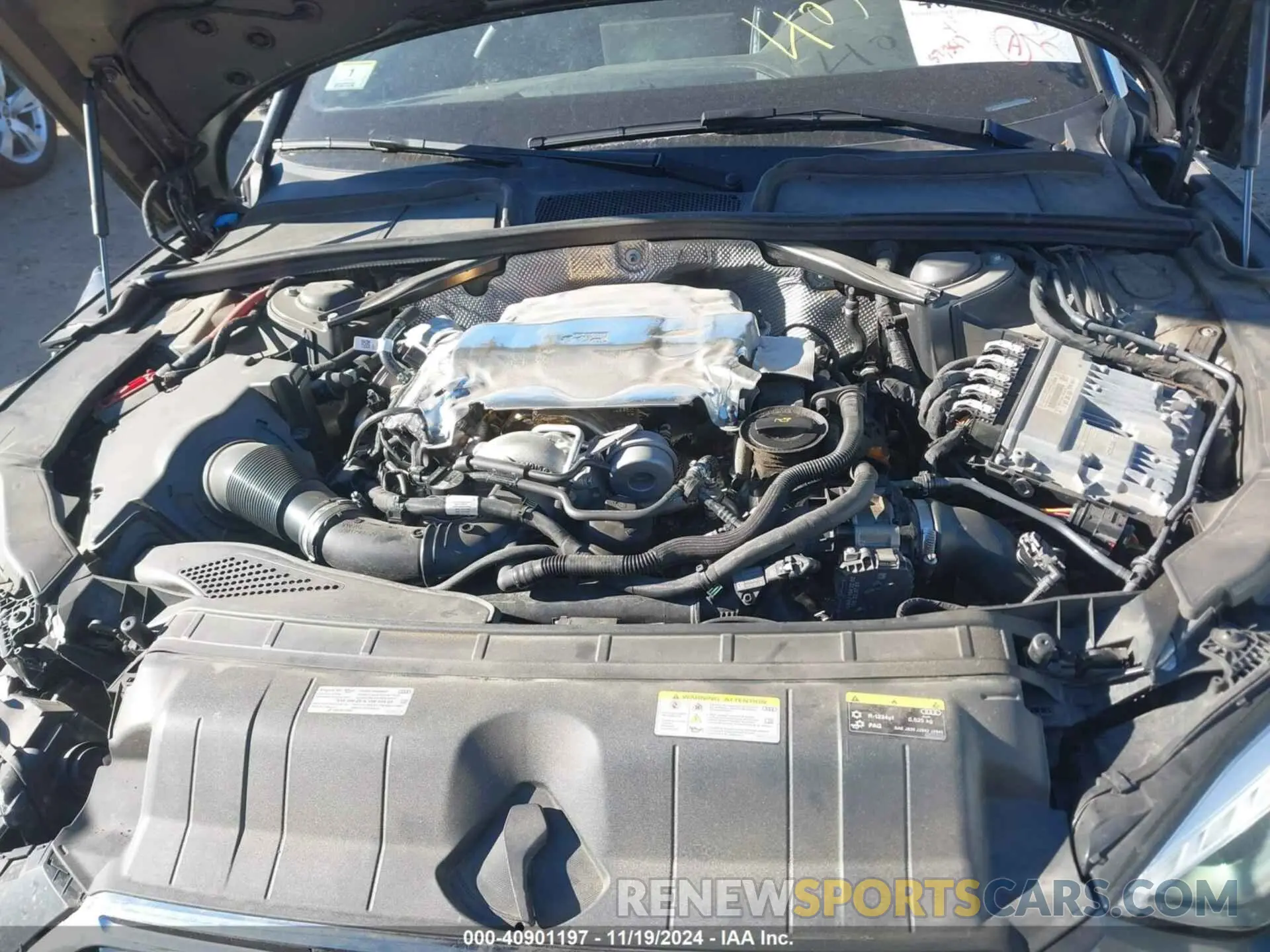 10 Фотография поврежденного автомобиля WAUW4GF59PN000440 AUDI S5 CABRIOLET 2023