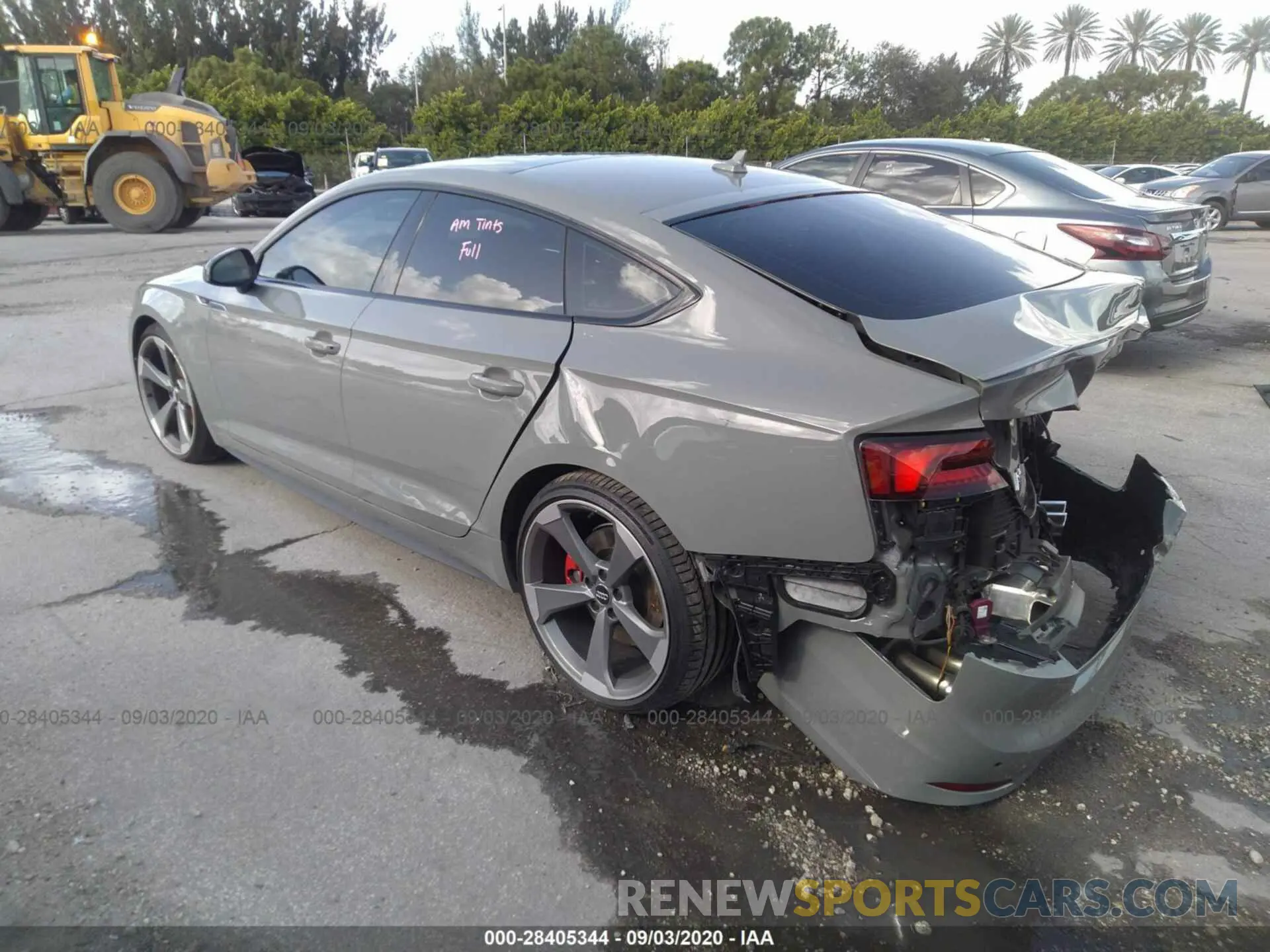 3 Photograph of a damaged car WAUB4CF55KA068452 AUDI S5 SPORTBACK 2019