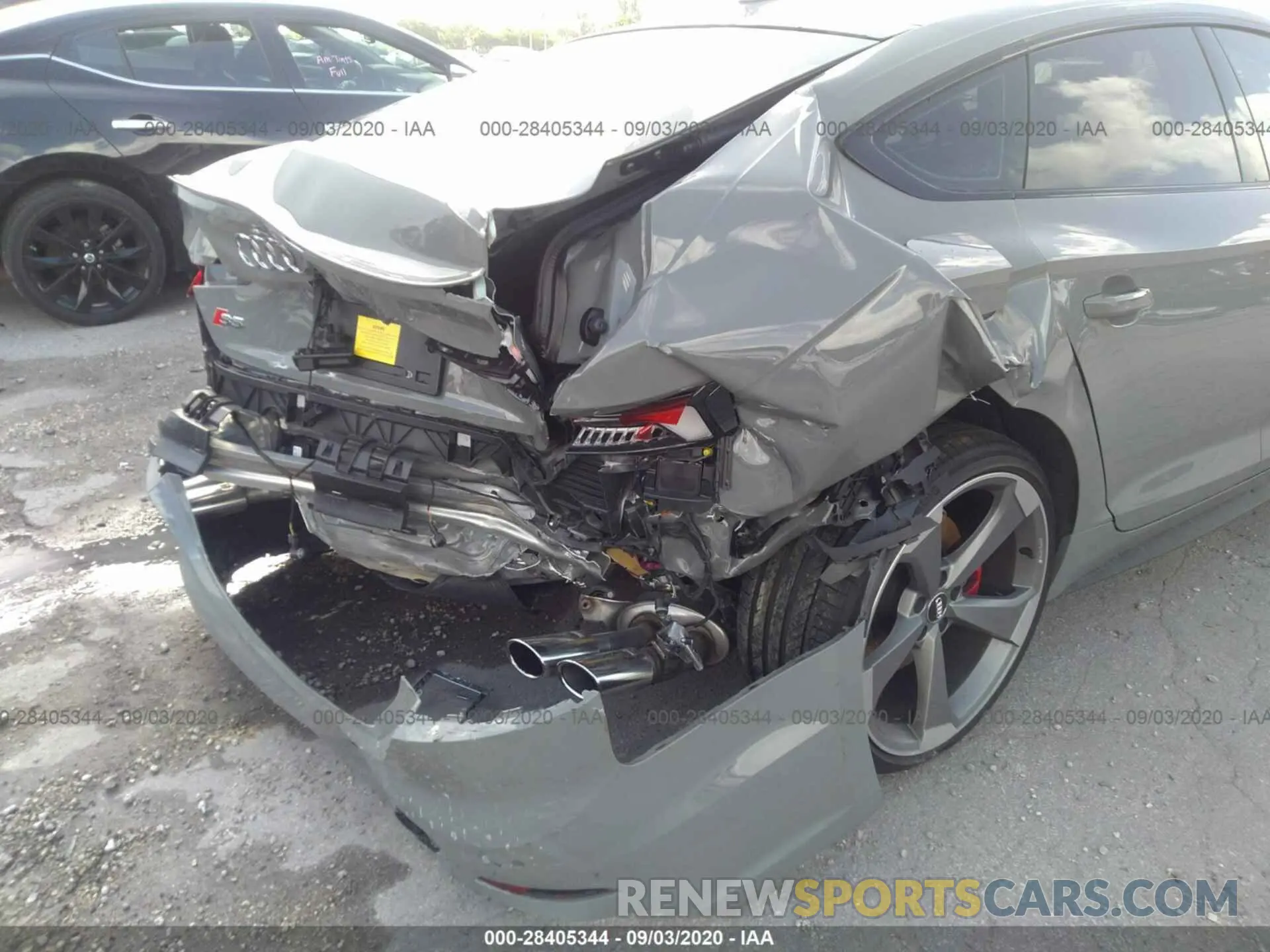 6 Photograph of a damaged car WAUB4CF55KA068452 AUDI S5 SPORTBACK 2019