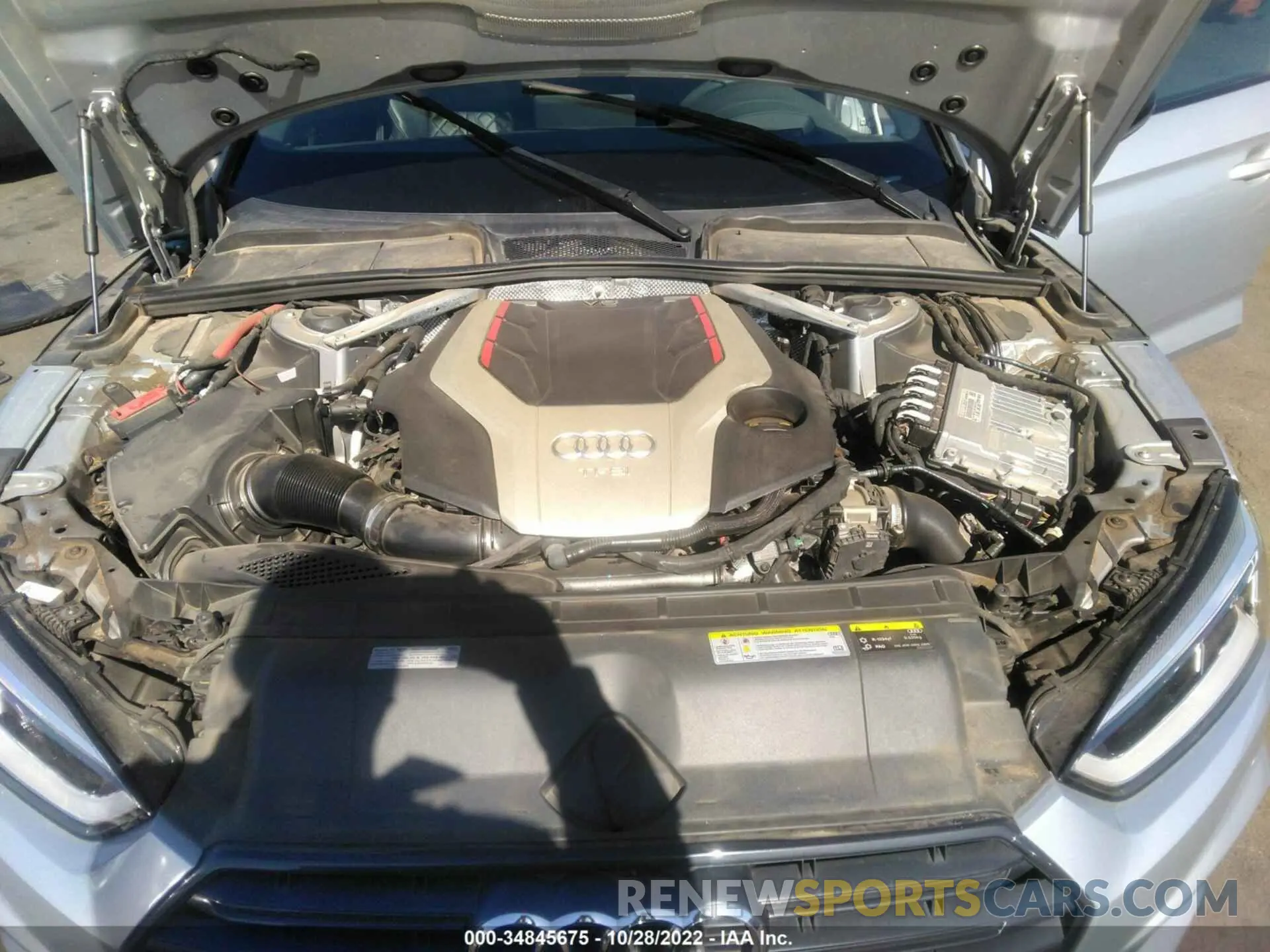 10 Фотография поврежденного автомобиля WAUC4CF59KA002443 AUDI S5 SPORTBACK 2019