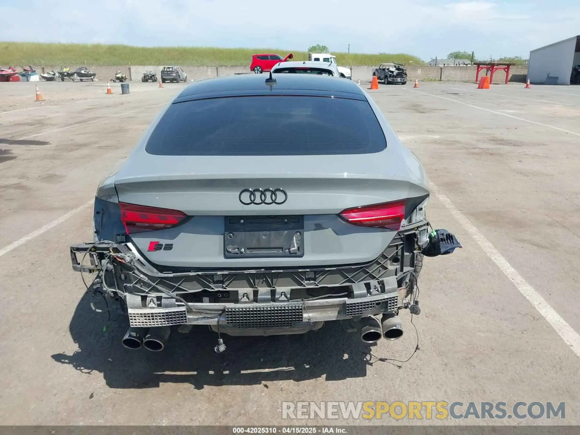 6 Photograph of a damaged car WAUB4CF52MA036853 AUDI S5 SPORTBACK 2021