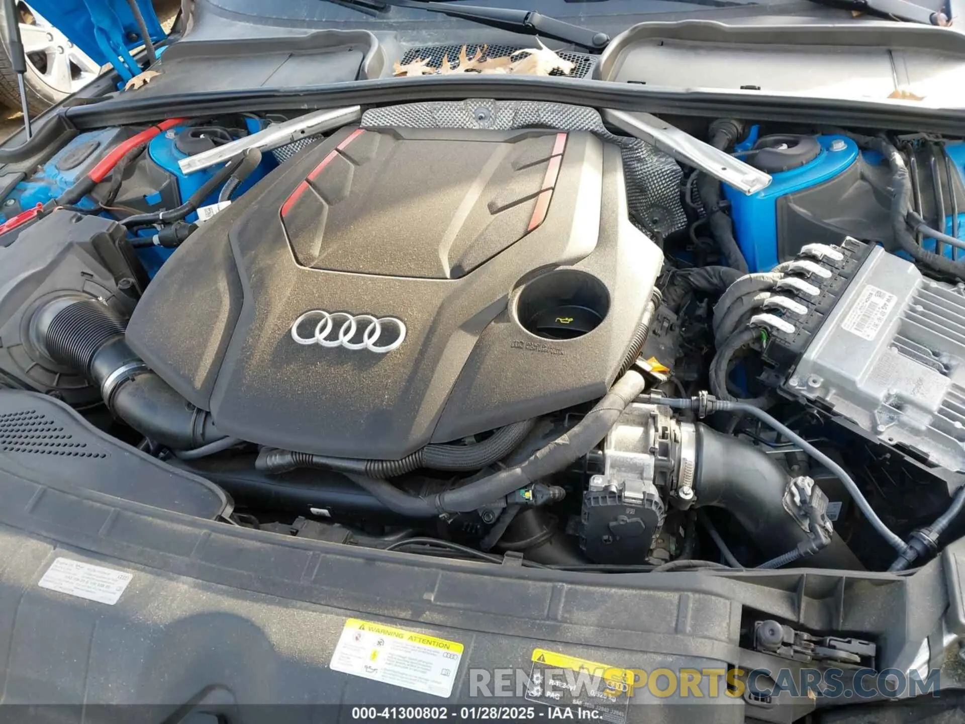 10 Фотография поврежденного автомобиля WAUC4CF50MA005959 AUDI S5 SPORTBACK 2021