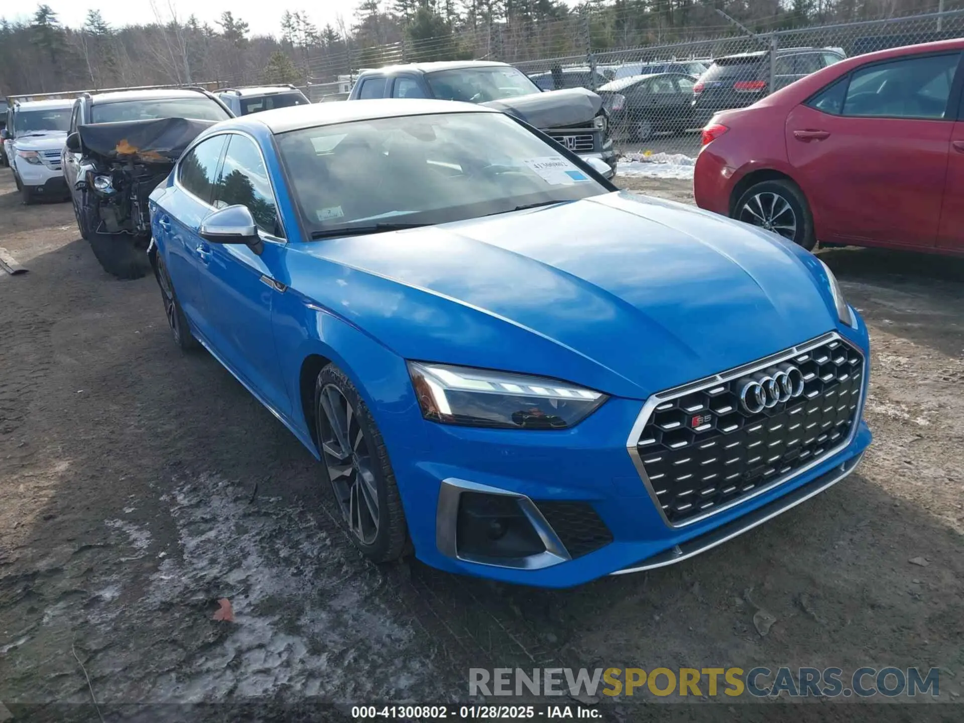 13 Фотография поврежденного автомобиля WAUC4CF50MA005959 AUDI S5 SPORTBACK 2021