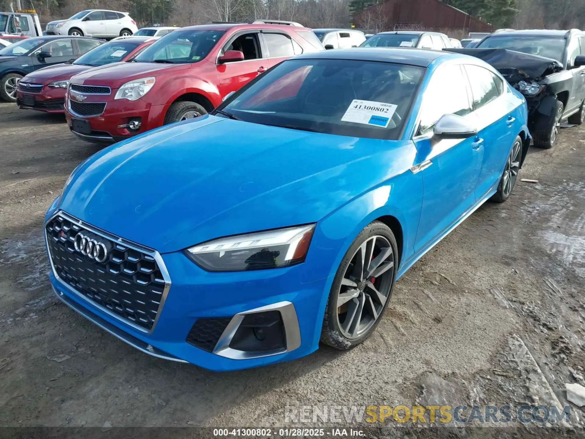 2 Фотография поврежденного автомобиля WAUC4CF50MA005959 AUDI S5 SPORTBACK 2021