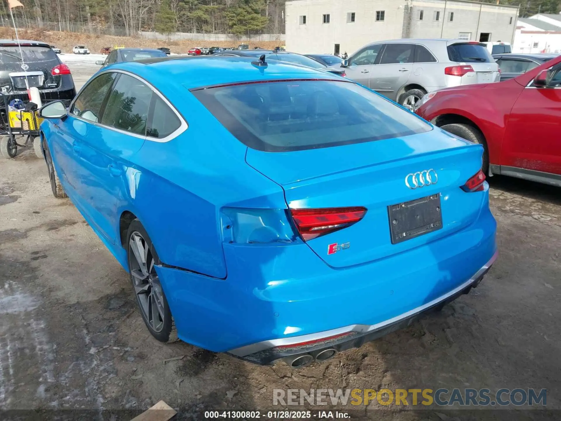 3 Фотография поврежденного автомобиля WAUC4CF50MA005959 AUDI S5 SPORTBACK 2021