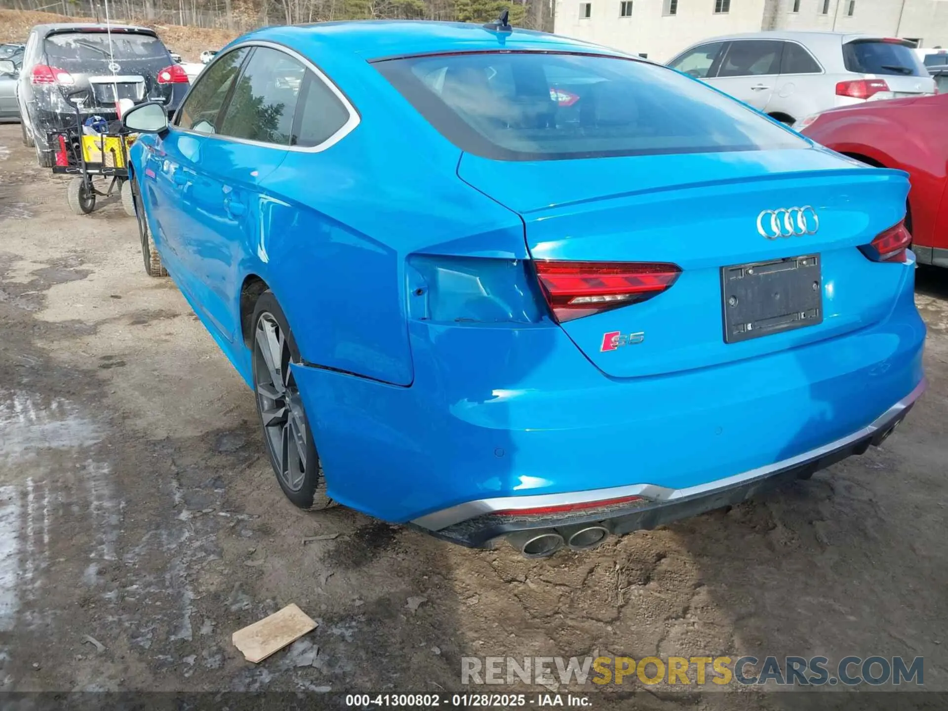 6 Фотография поврежденного автомобиля WAUC4CF50MA005959 AUDI S5 SPORTBACK 2021