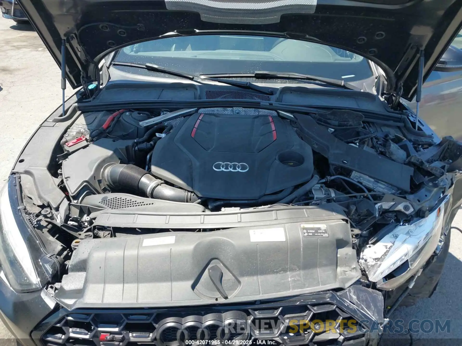 10 Photograph of a damaged car WAUC4CF58MA041642 AUDI S5 SPORTBACK 2021