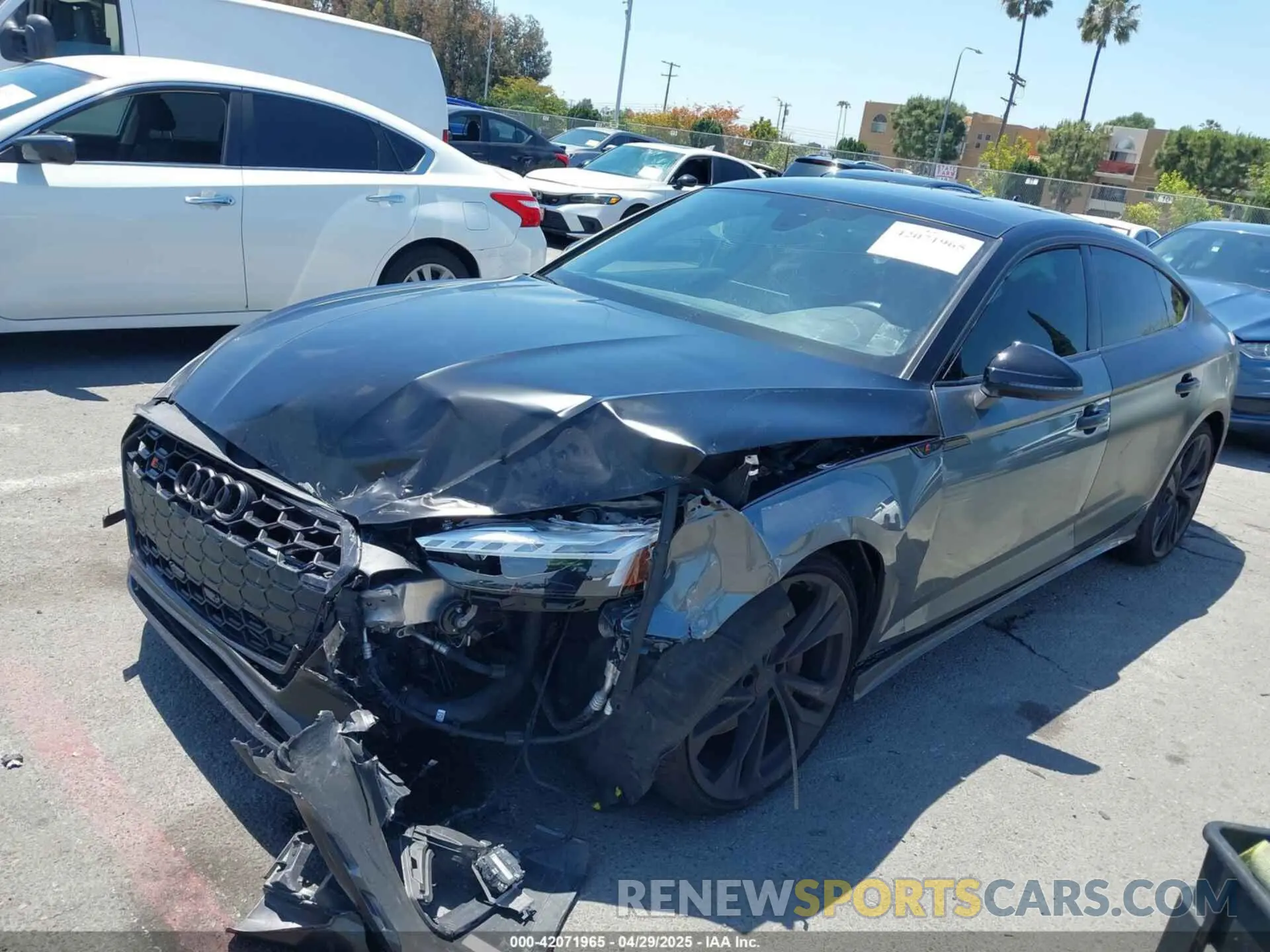 2 Photograph of a damaged car WAUC4CF58MA041642 AUDI S5 SPORTBACK 2021