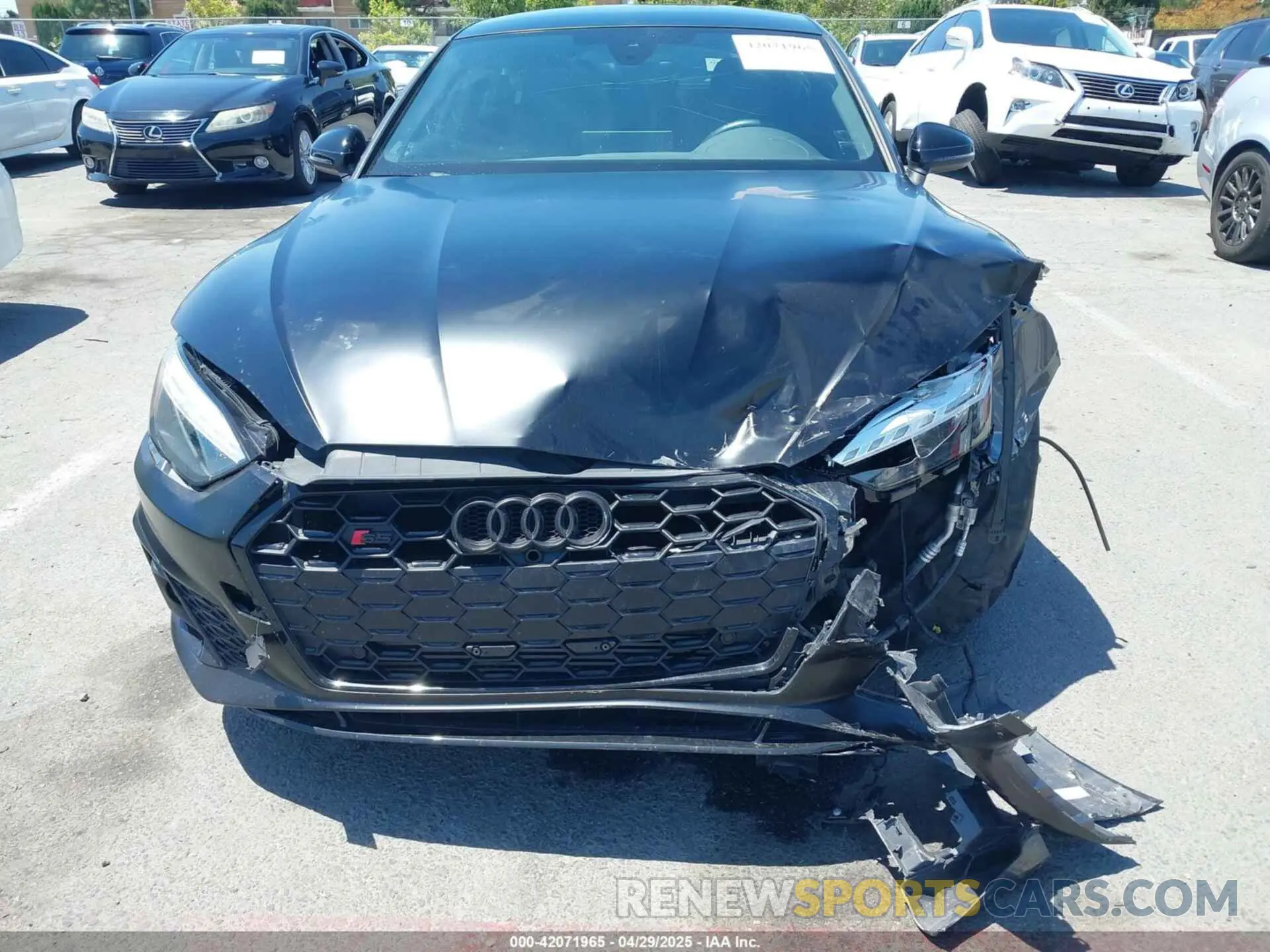 6 Photograph of a damaged car WAUC4CF58MA041642 AUDI S5 SPORTBACK 2021