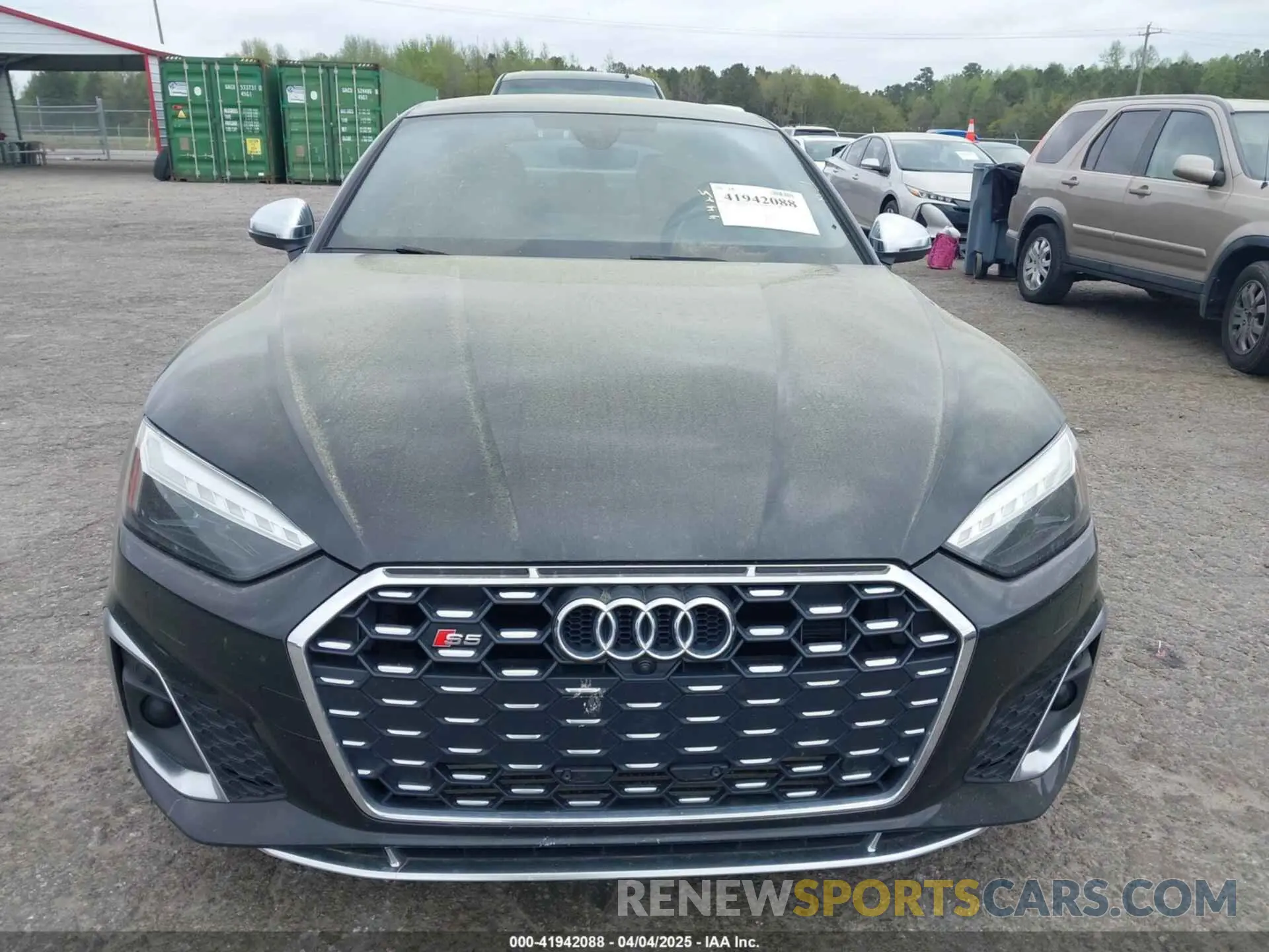 12 Photograph of a damaged car WAUB4CF57NA035232 AUDI S5 SPORTBACK 2022