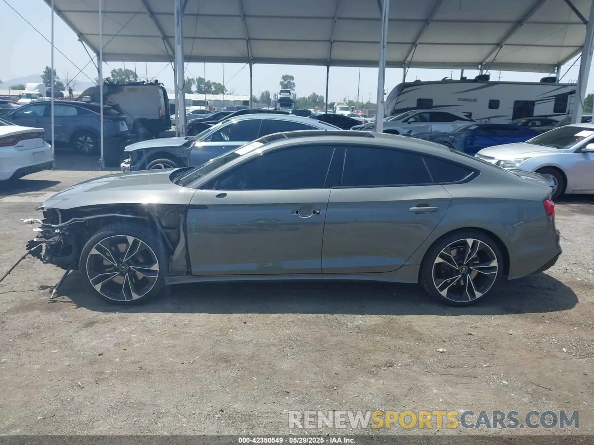 15 Фотография поврежденного автомобиля WAUC4CF54PA017827 AUDI S5 SPORTBACK 2023