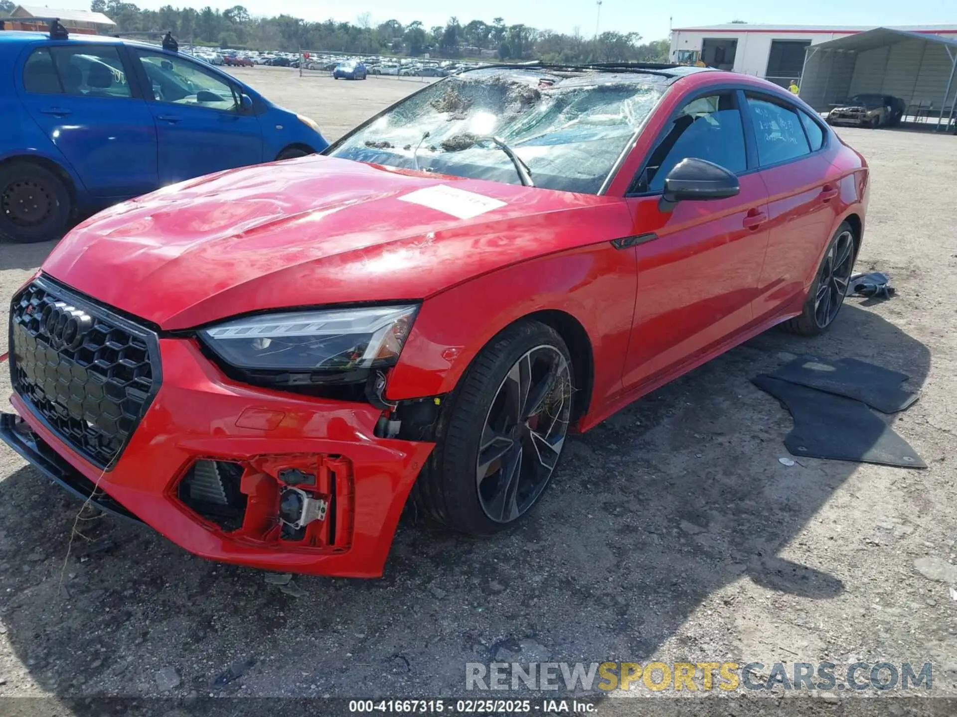 2 Photograph of a damaged car WAUB4CF52RA055880 AUDI S5 SPORTBACK 2024