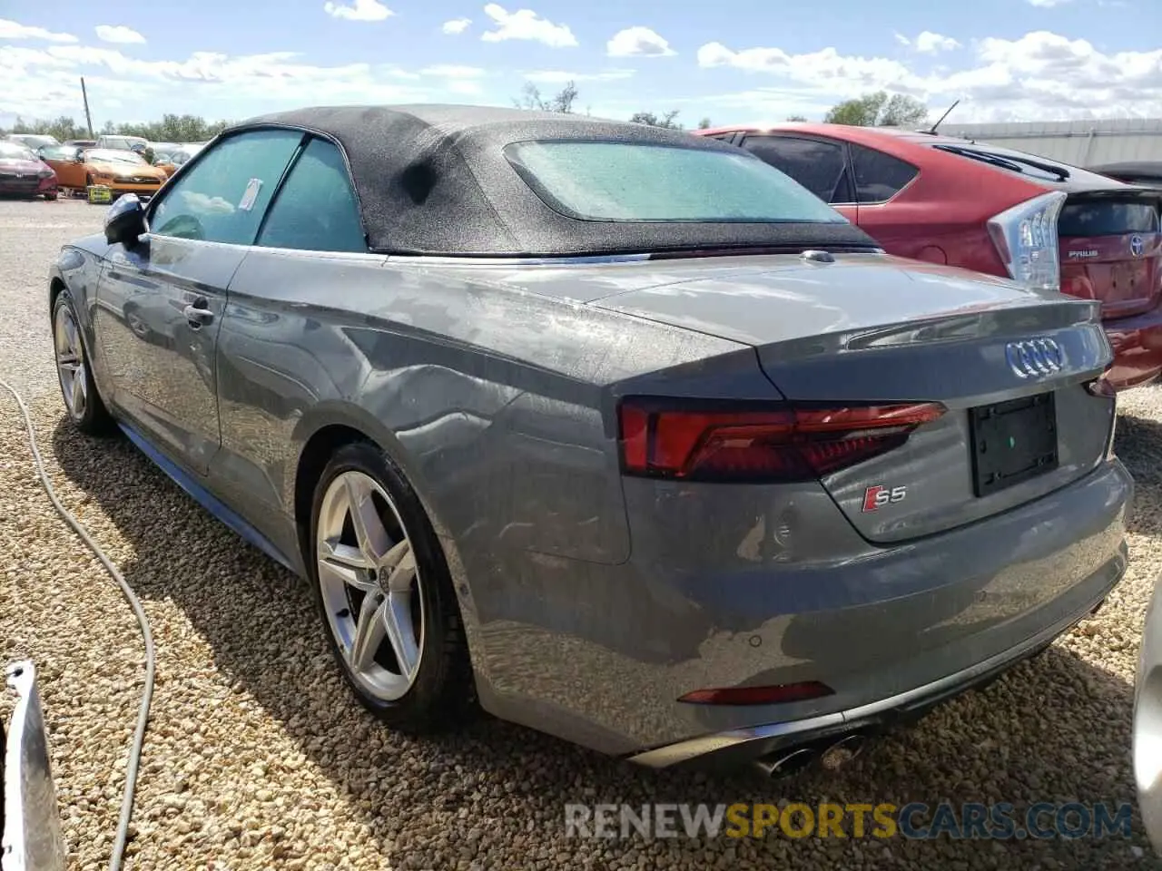 3 Photograph of a damaged car WAU24GF52KN001016 AUDI S5/RS5 2019