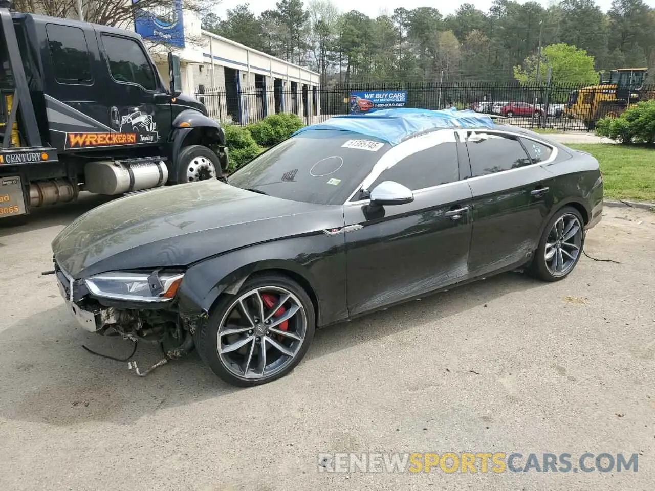 1 Photograph of a damaged car WAUB4CF55KA079273 AUDI S5/RS5 2019