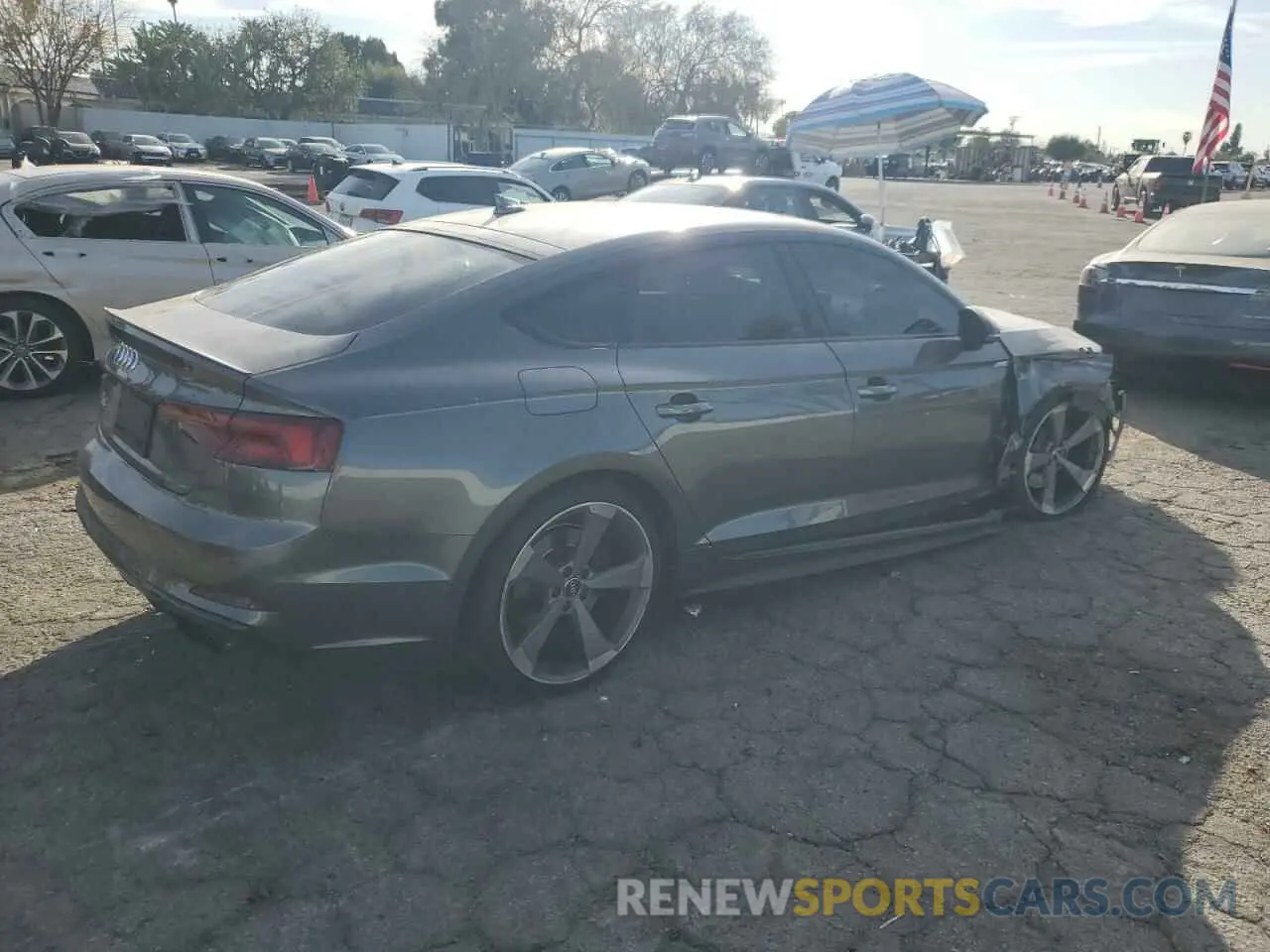 3 Фотография поврежденного автомобиля WAUB4CF56KA091822 AUDI S5/RS5 2019