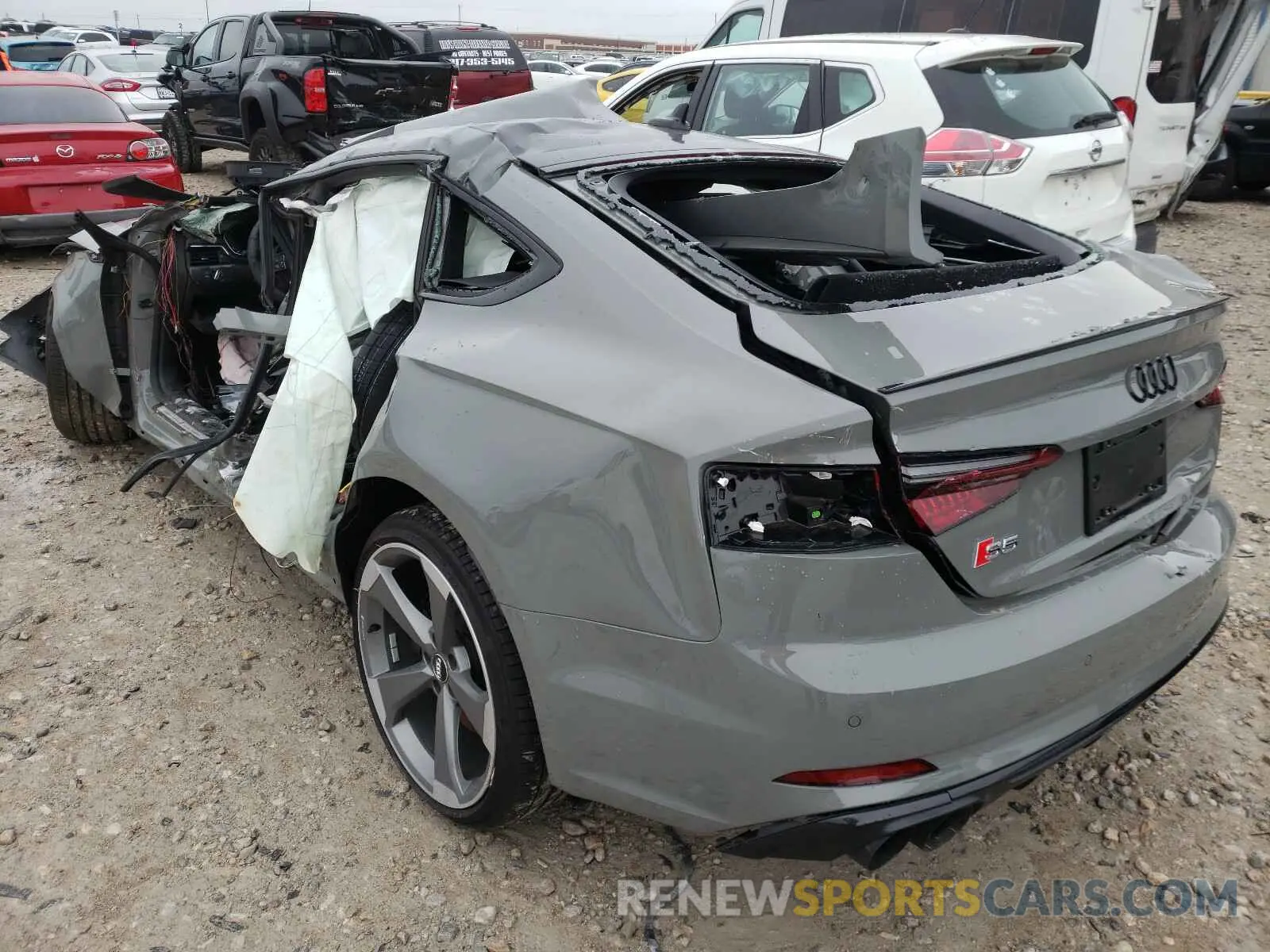 3 Photograph of a damaged car WAUB4CF59KA093225 AUDI S5/RS5 2019