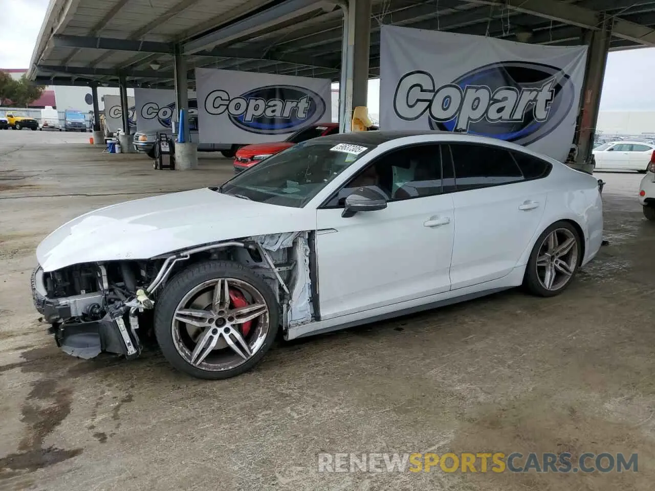 1 Photograph of a damaged car WAUC4CF52KA081860 AUDI S5/RS5 2019