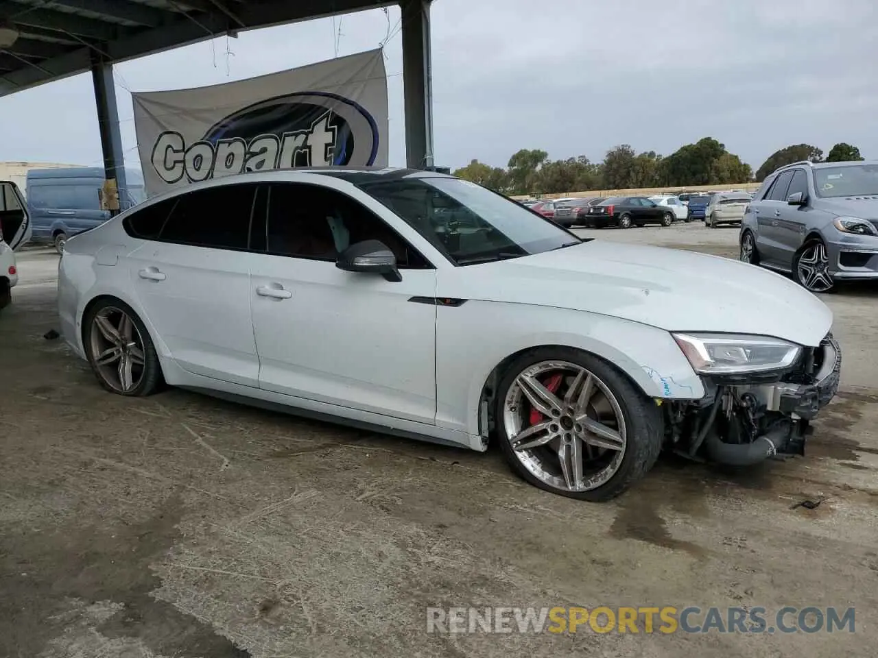 4 Photograph of a damaged car WAUC4CF52KA081860 AUDI S5/RS5 2019